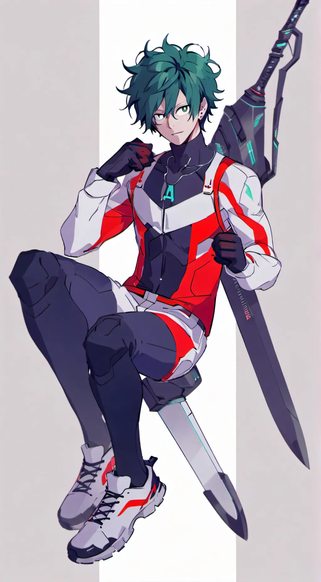 ai character: deku (aka izuku) background