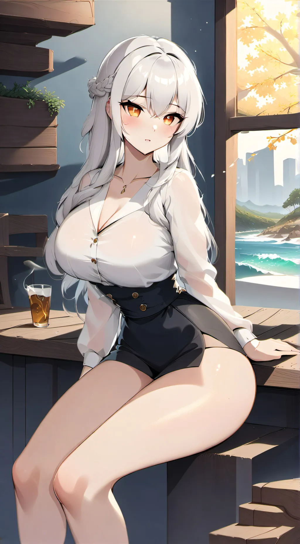 ai character: ana background