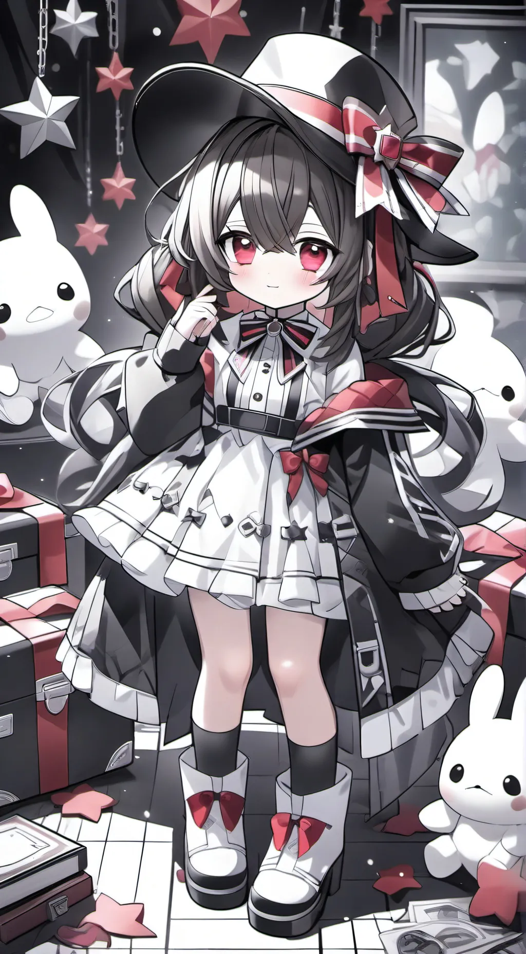 ai character: Among us background