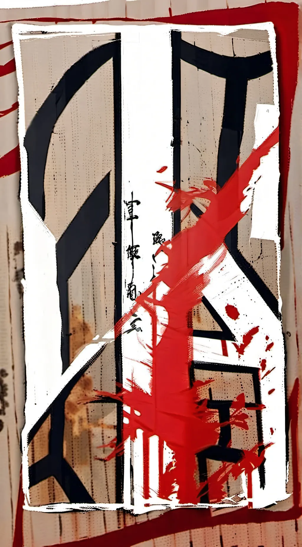 ai character: demon slayer  background