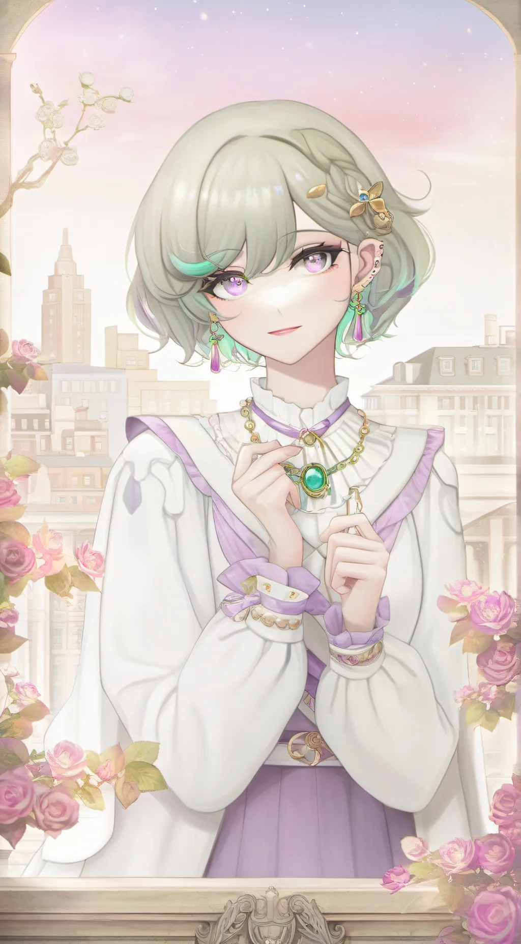 ai character: Evelyn background