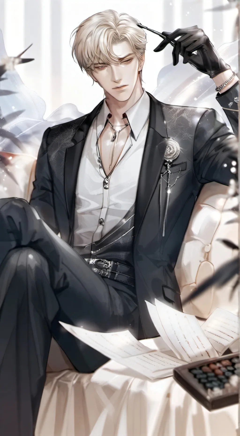 ai character: Axel background