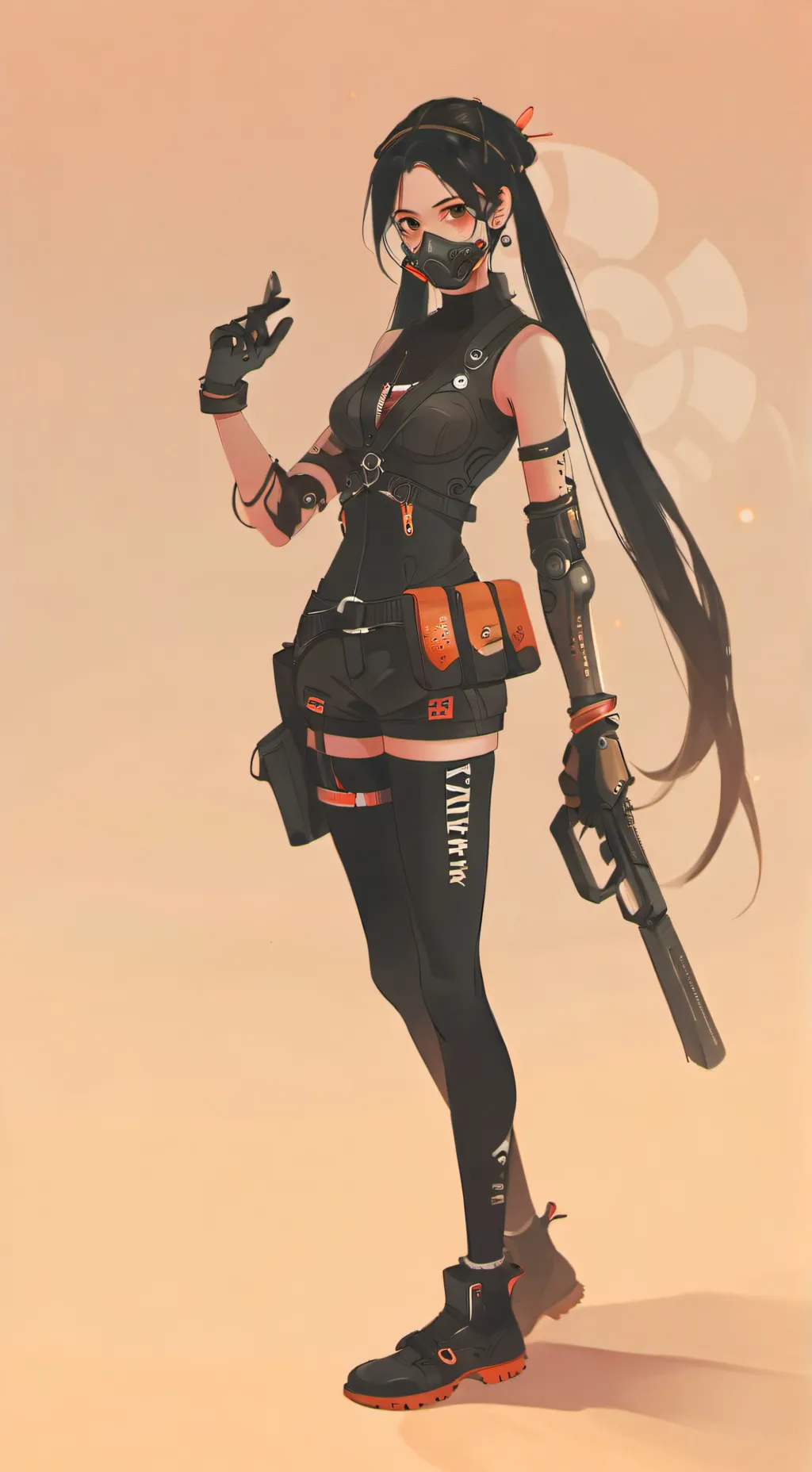 ai character: Bella ￼￼ background