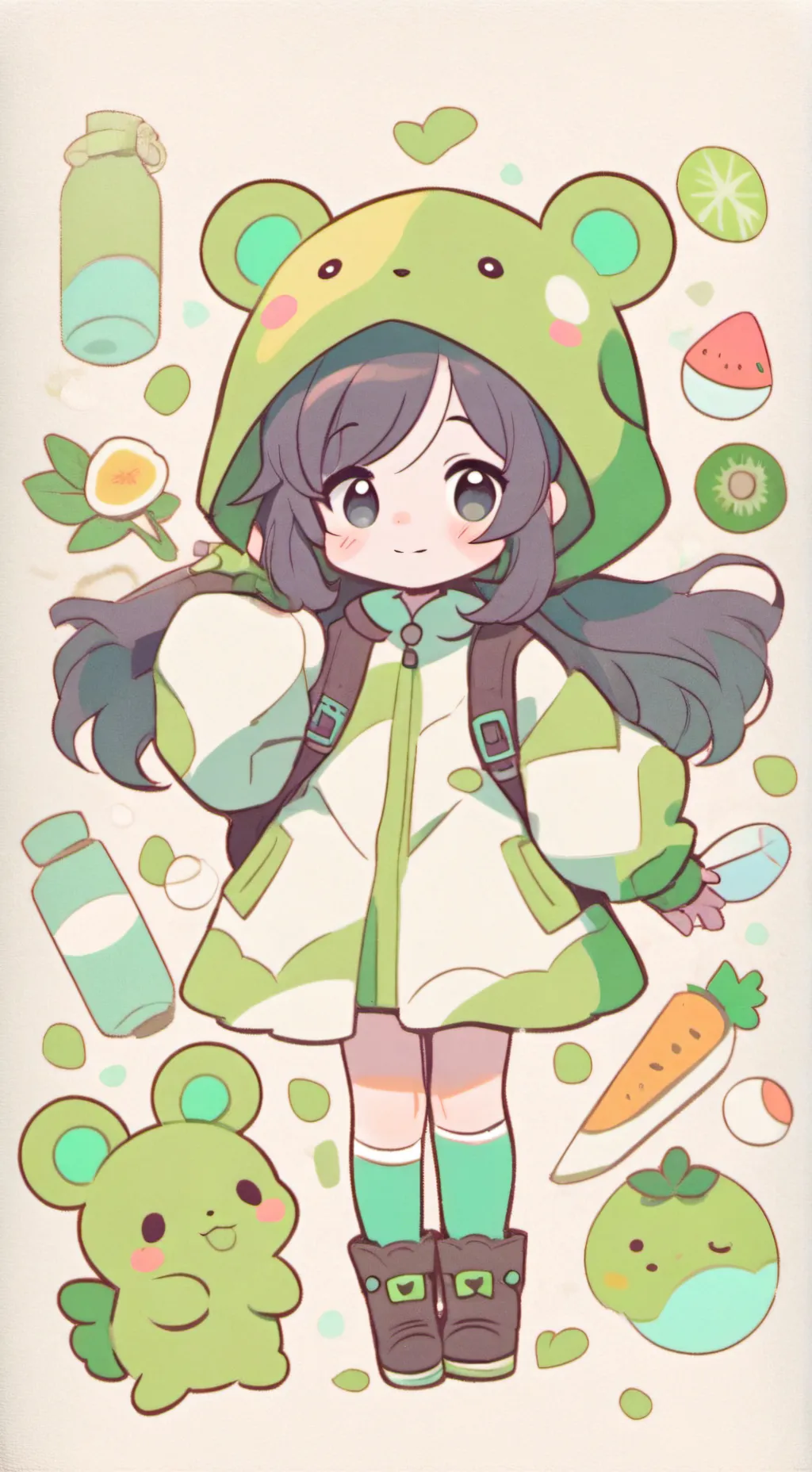 ai character: ꧁sʜɪɢᴀʀᴀᴋʏ ʙᴇʙᴇ́ ꧂ background