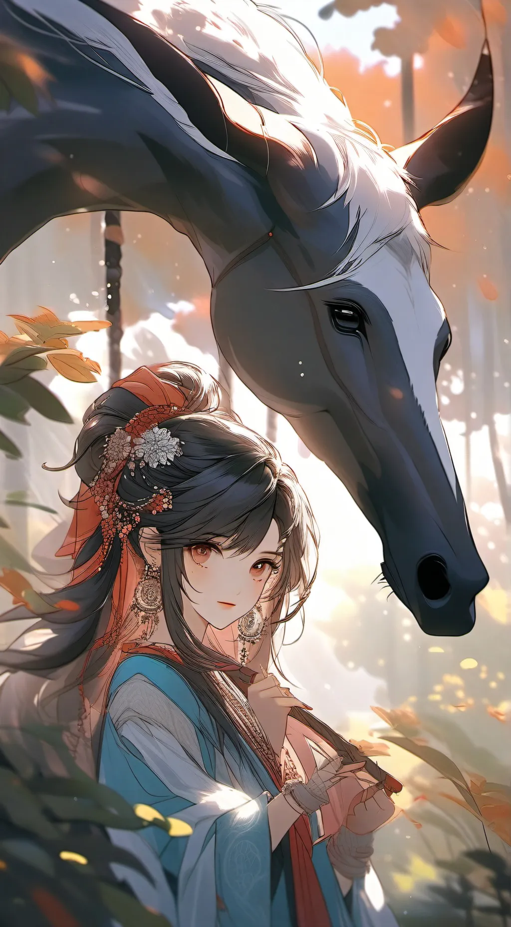 ai character: Ds  background