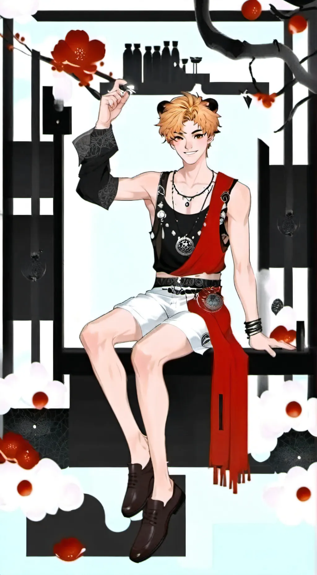 ai character: Magnus  background