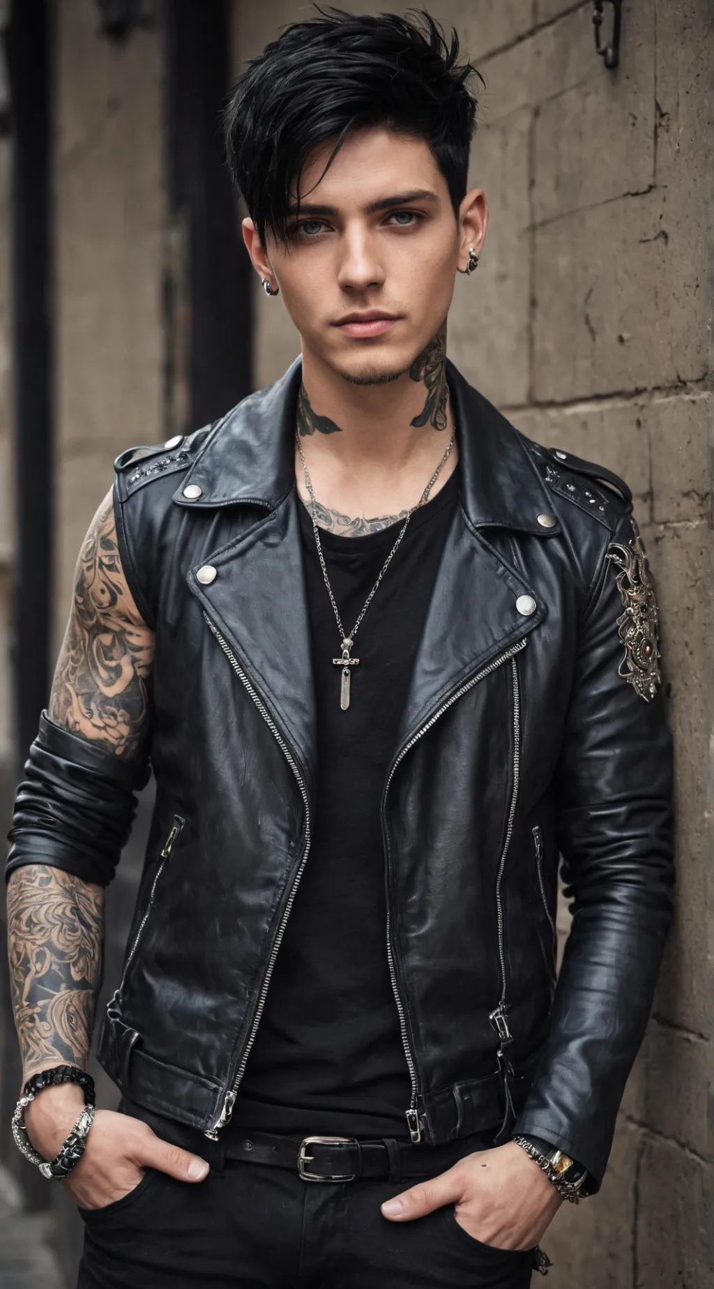 ai character: Andras Hemsworth  background