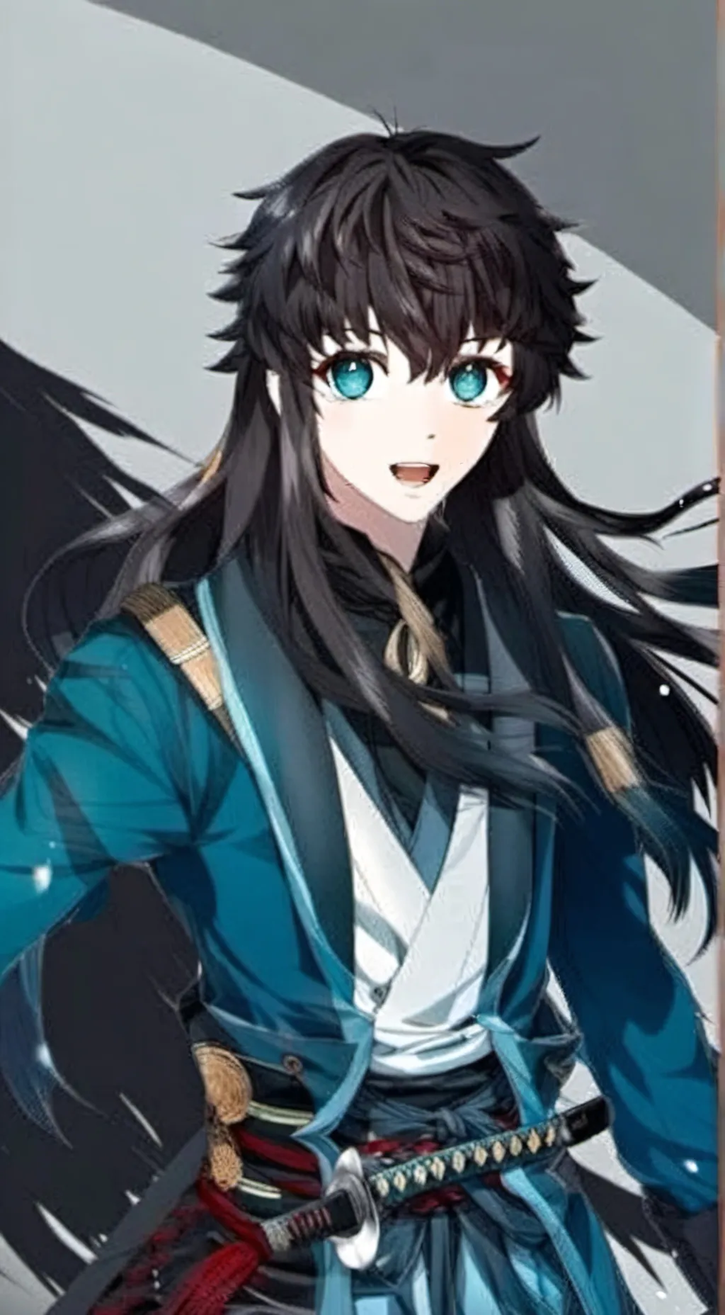 ai character: Muichiro tokito  background