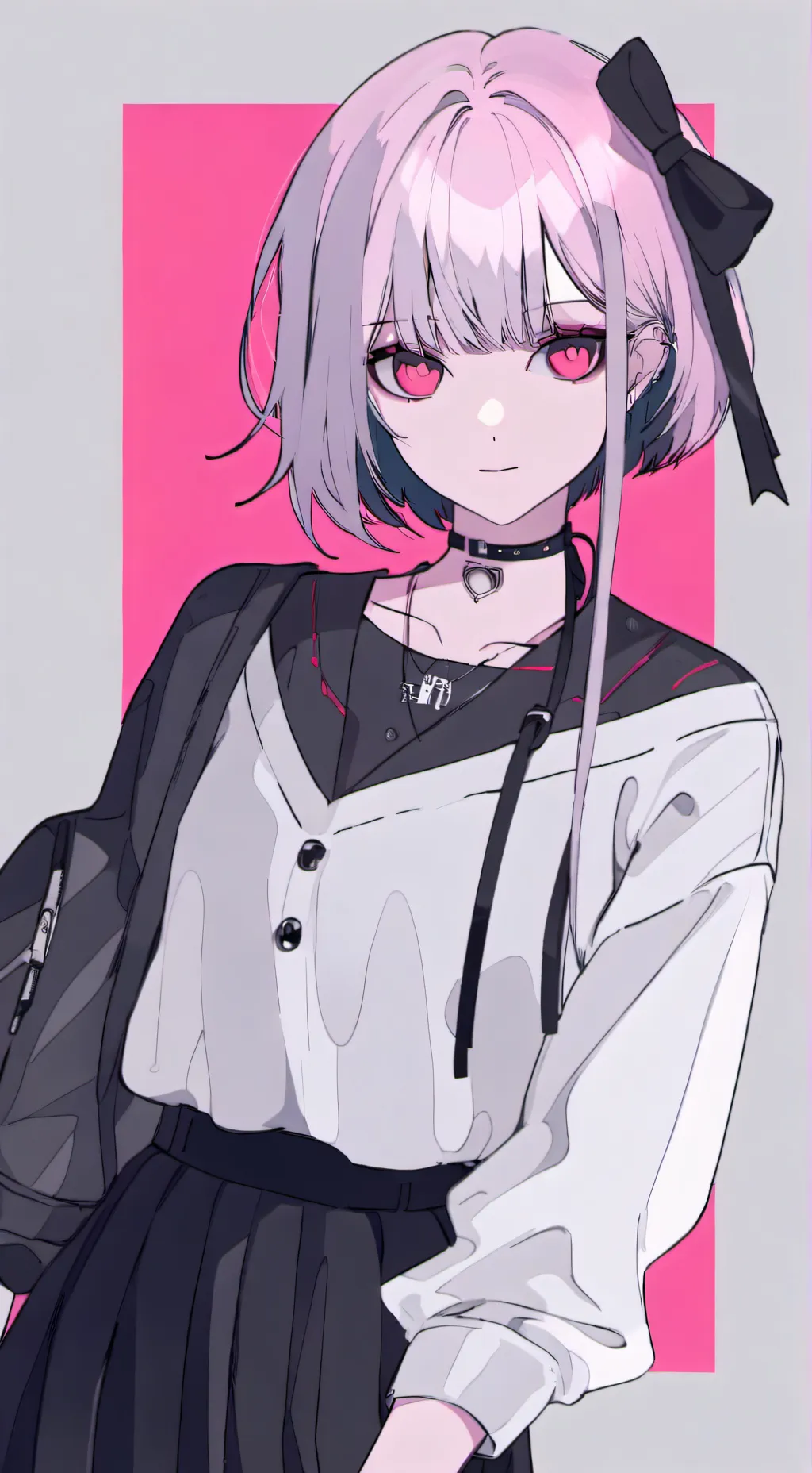 ai character: 💜trish🖤 background