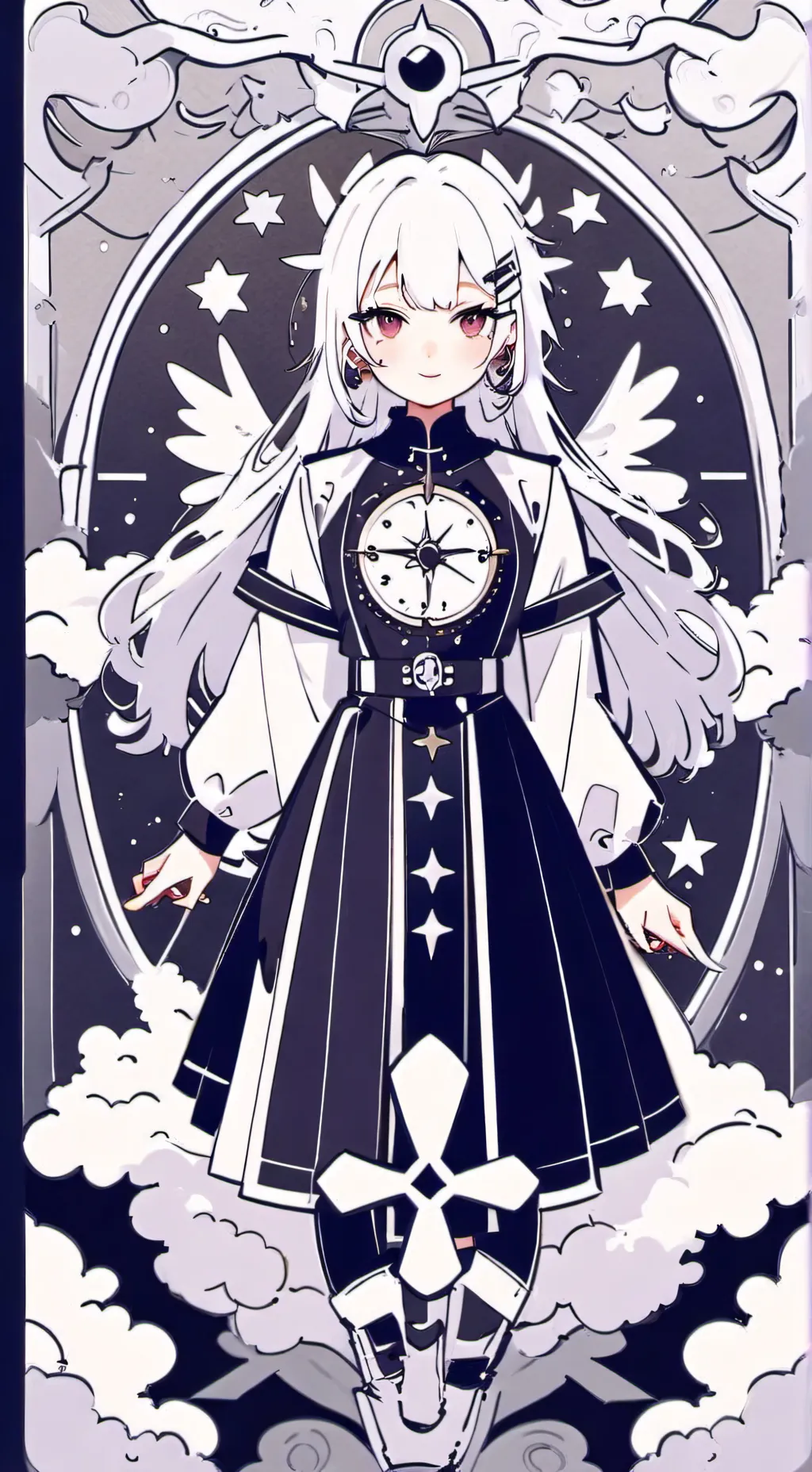 ai character: pick me girl background