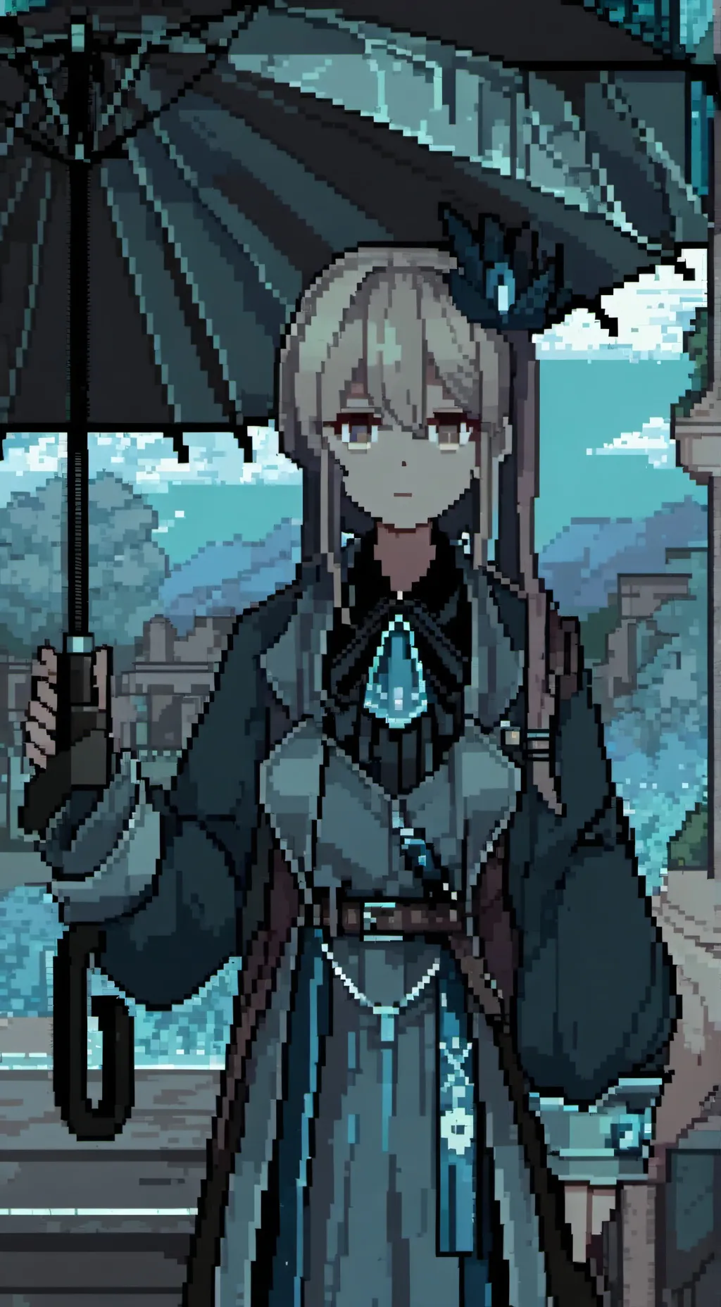 ai character: HB squid game background