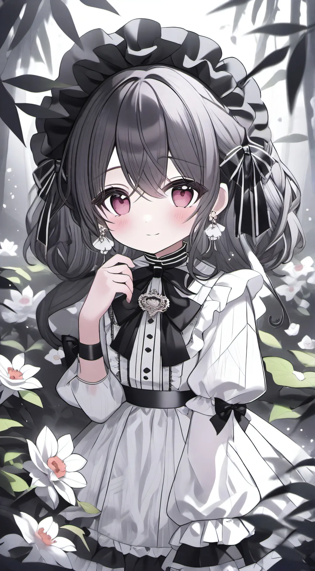 ai character: Scarlet background