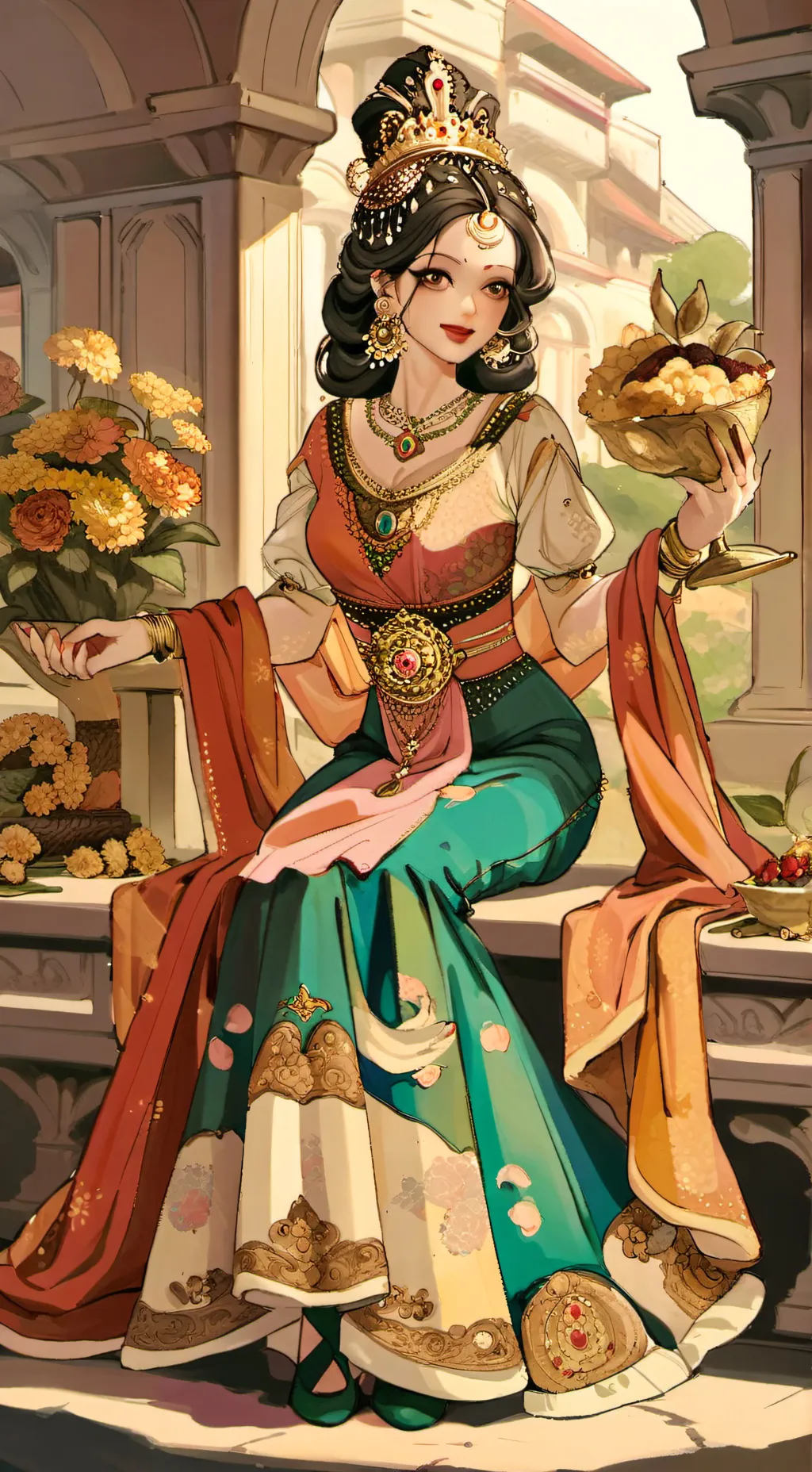 ai character: emili background