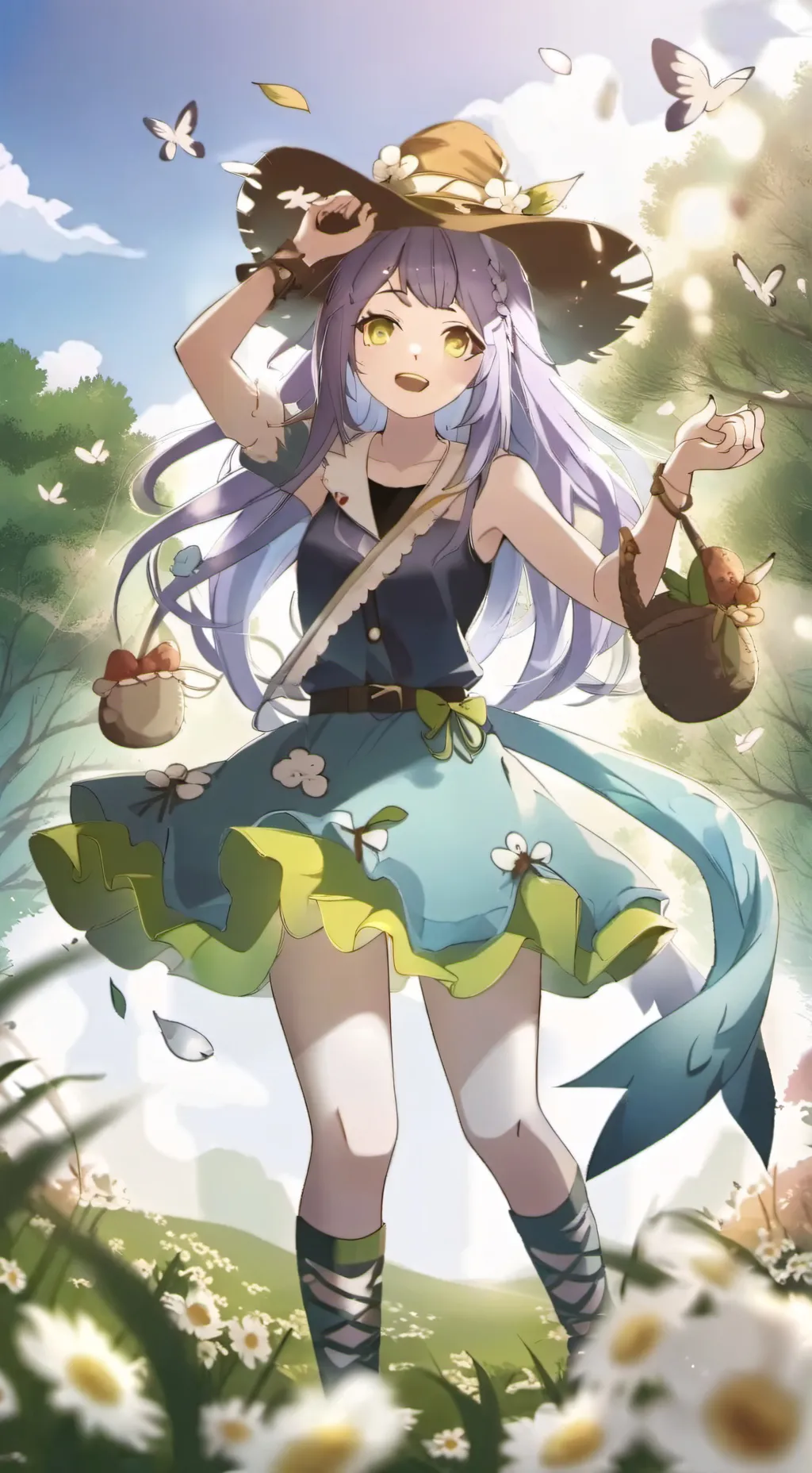 ai character: Mia background