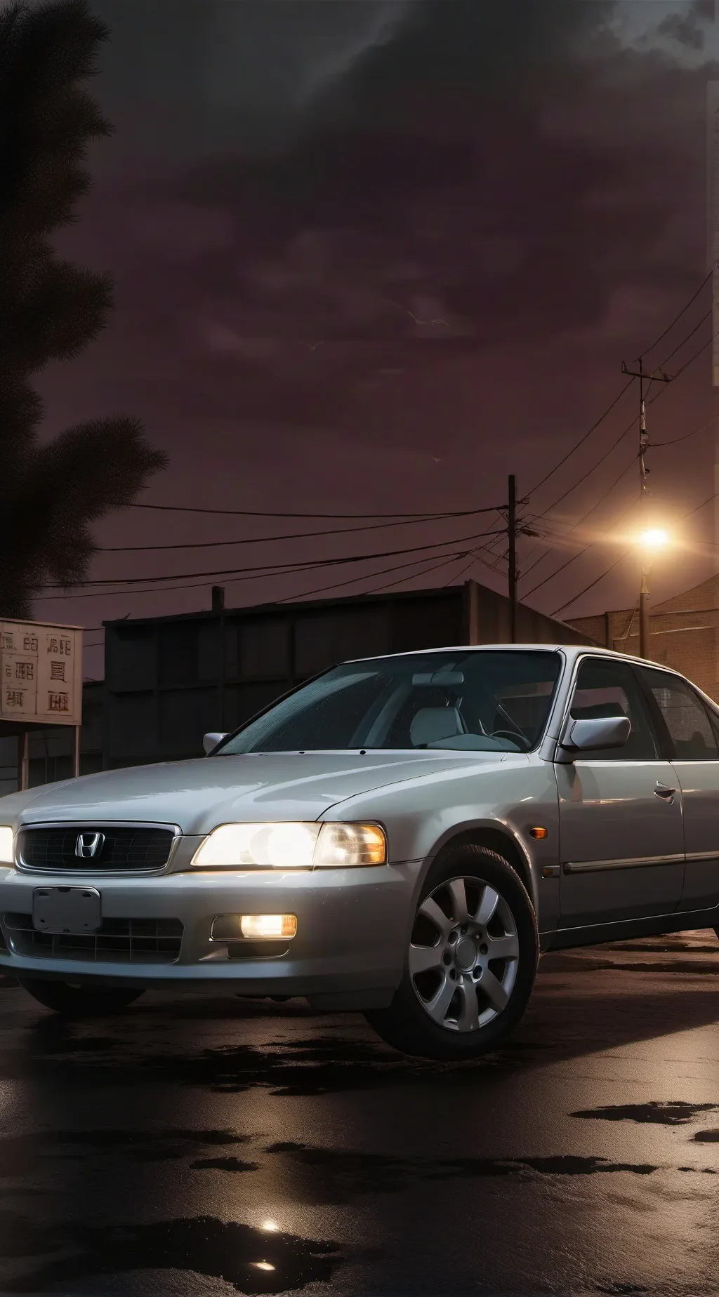 ai character: 1997 Honda Accord  background
