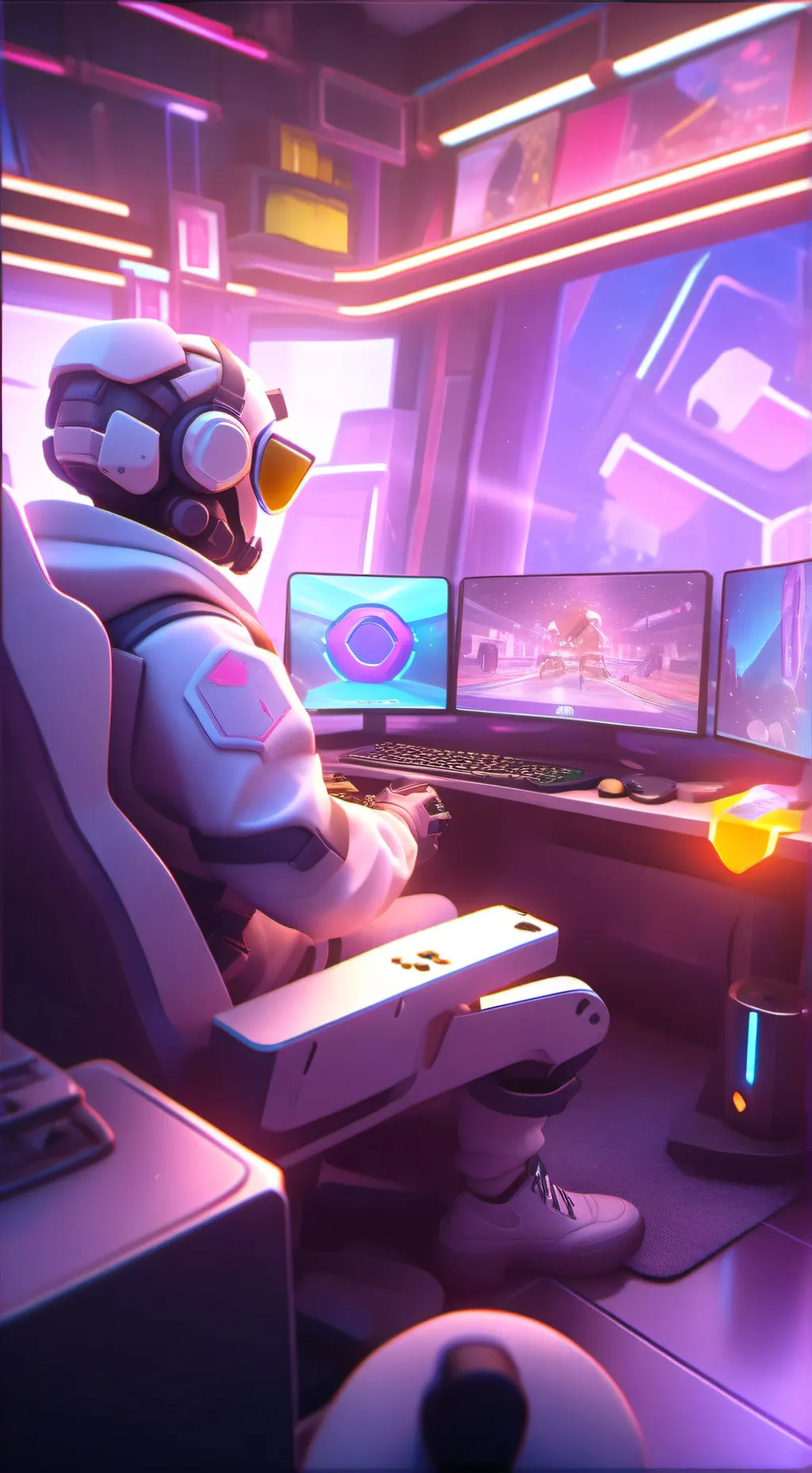 ai character: SCP  background