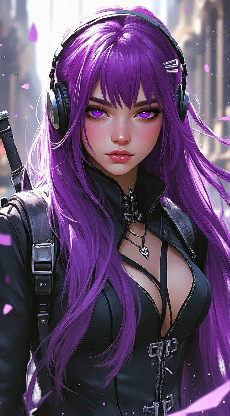 ai character: Akari Shirogane background