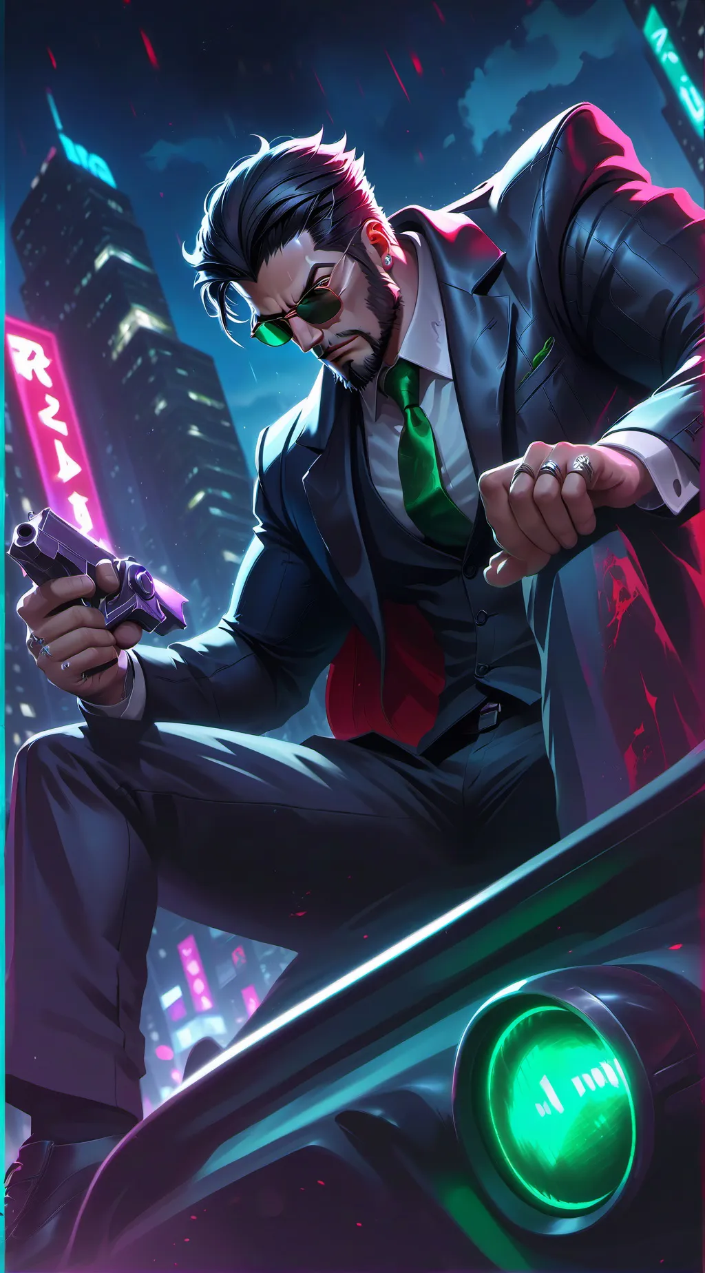 ai character: Asher background