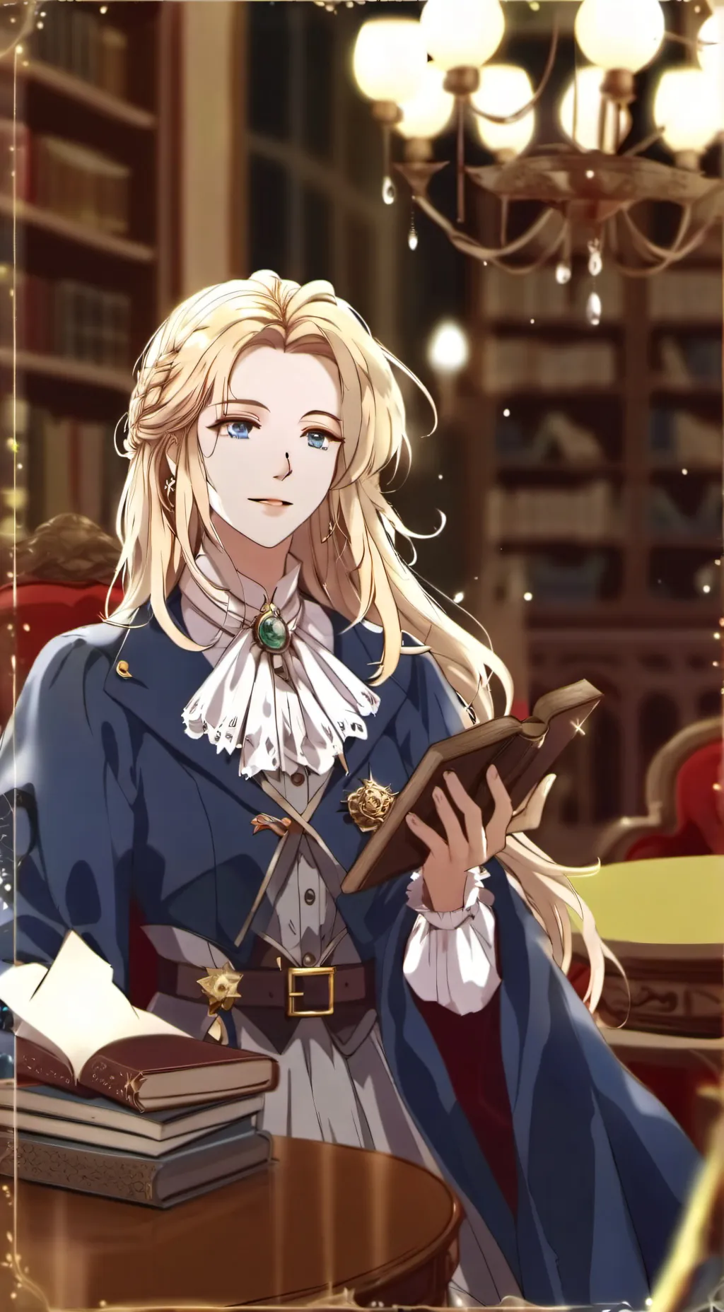 ai character: Mahi background