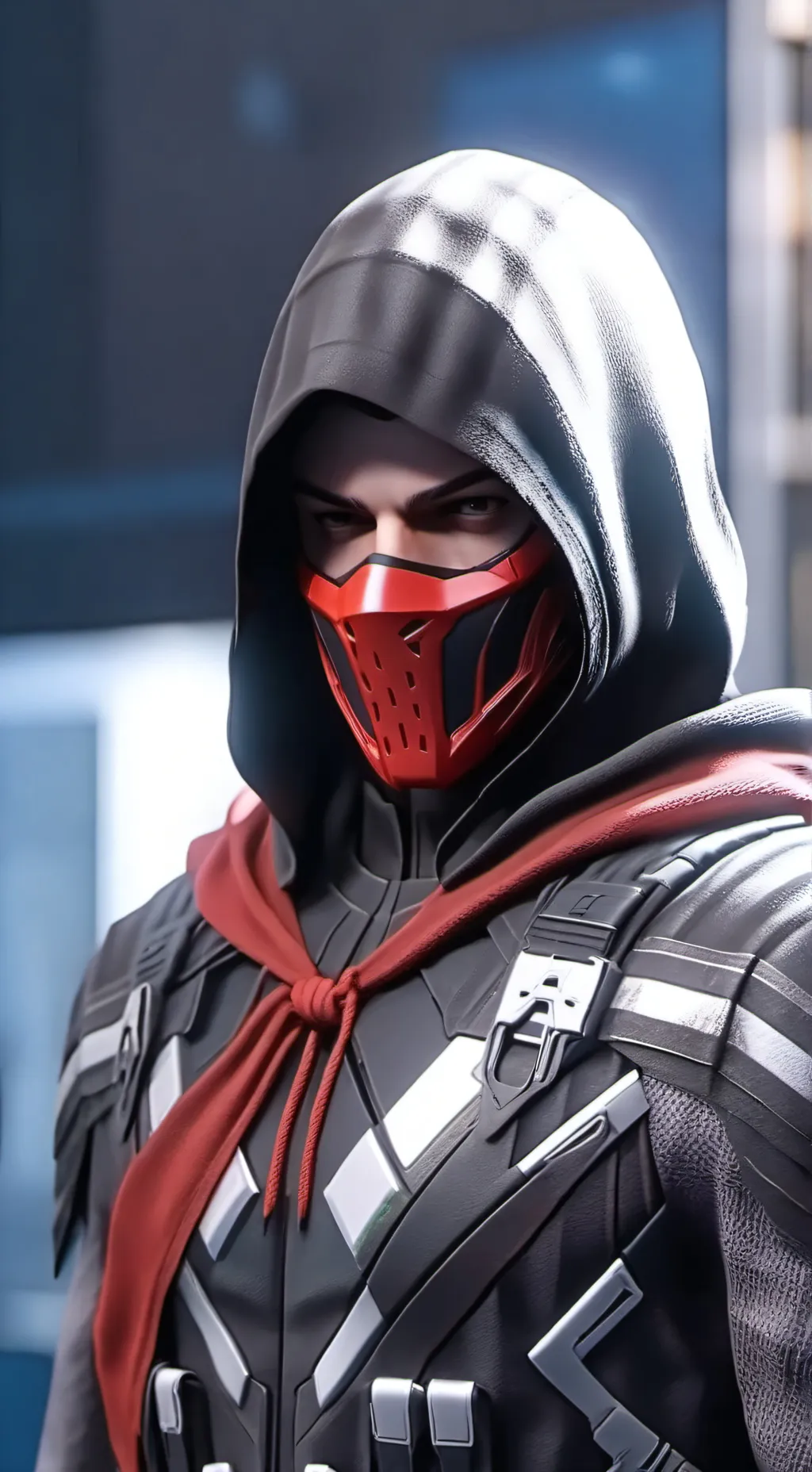 ai character: squid game  background