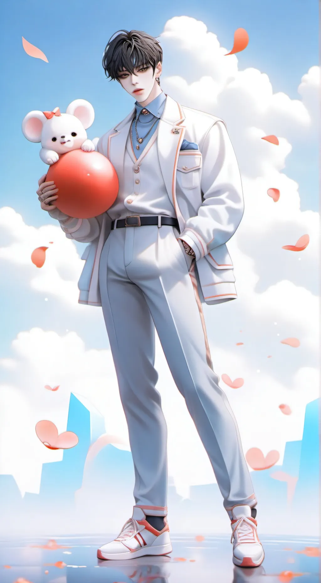 ai character: ♡Oscar >:) background