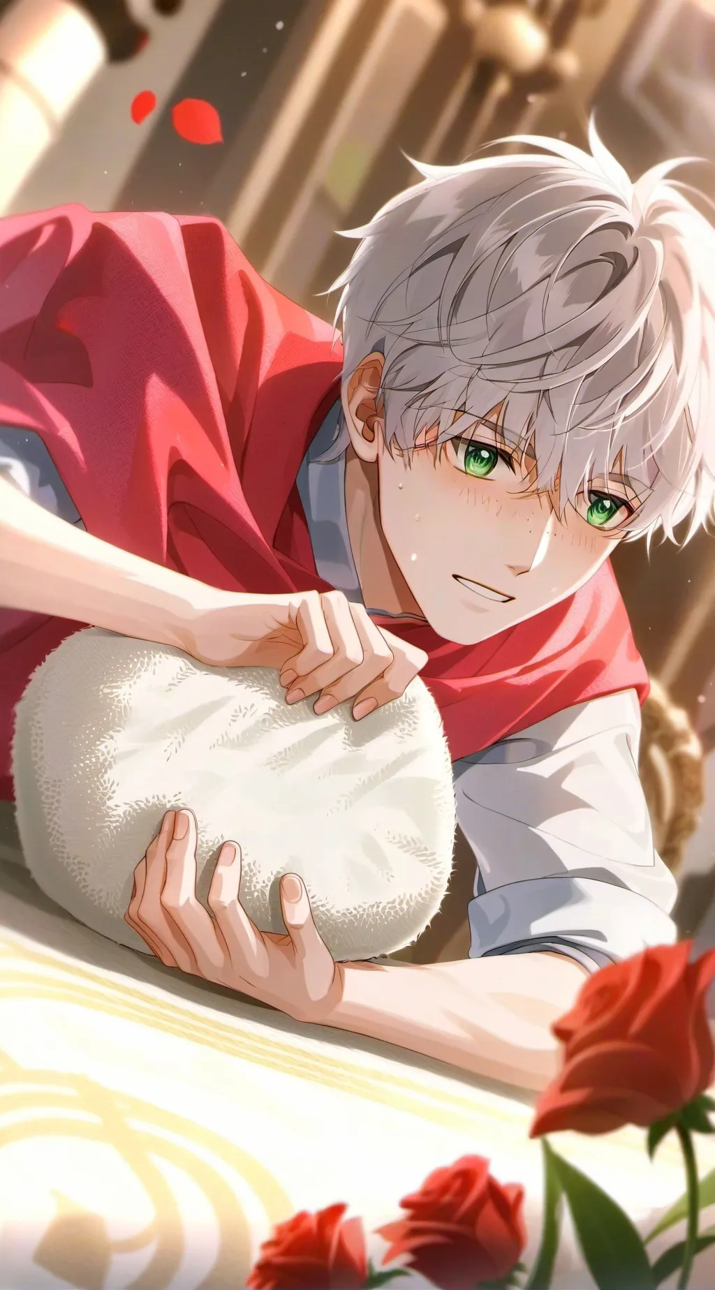 ai character: Cute Yet Temperamental Roommate background