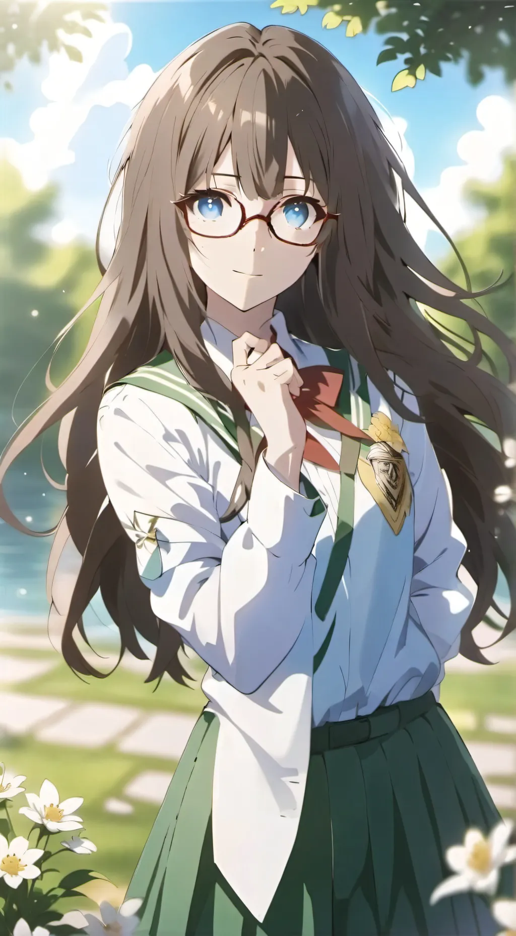 ai character: Monika background