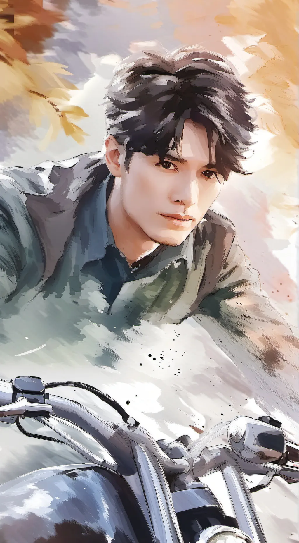 ai character: george background