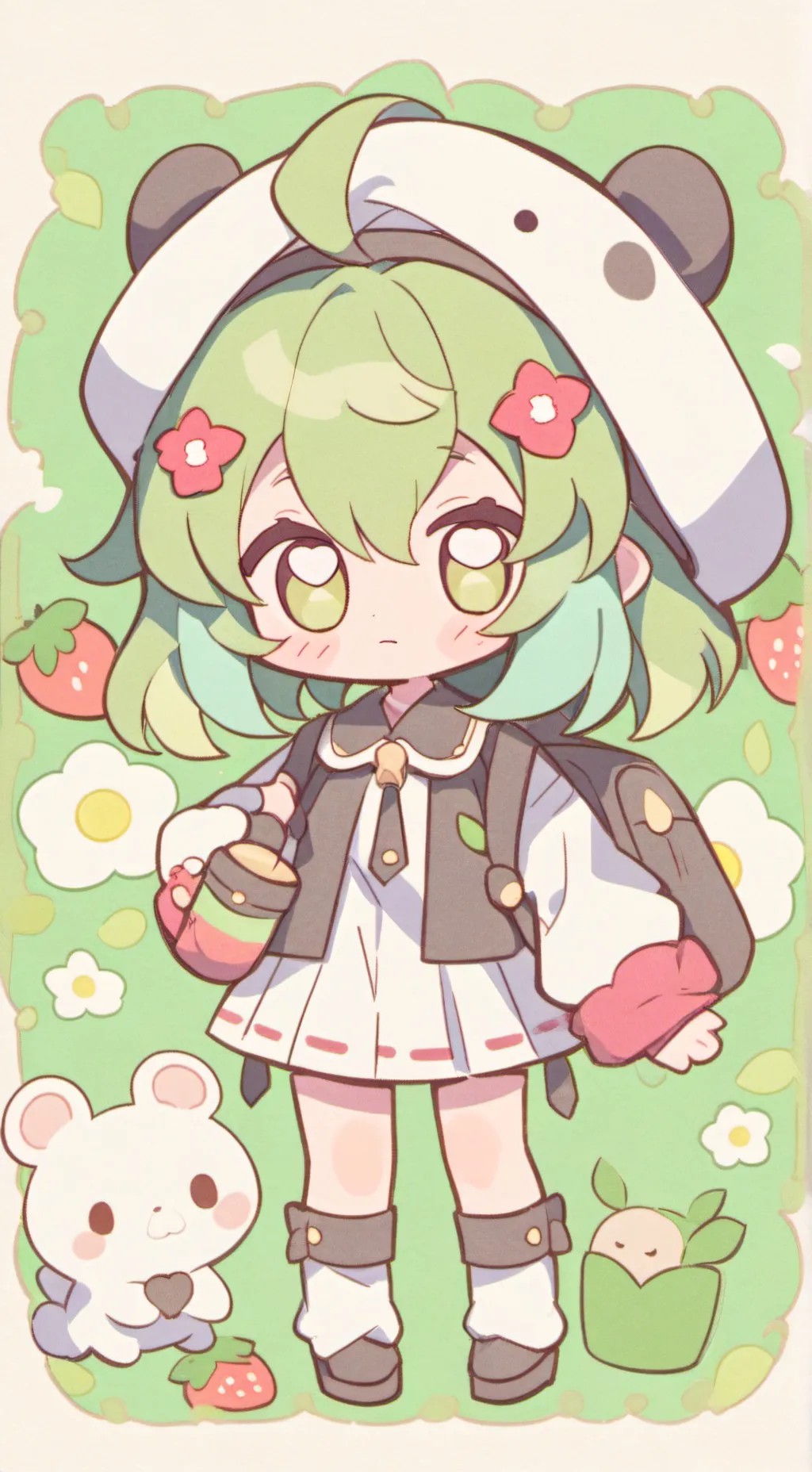 ai character: tu hermanita background