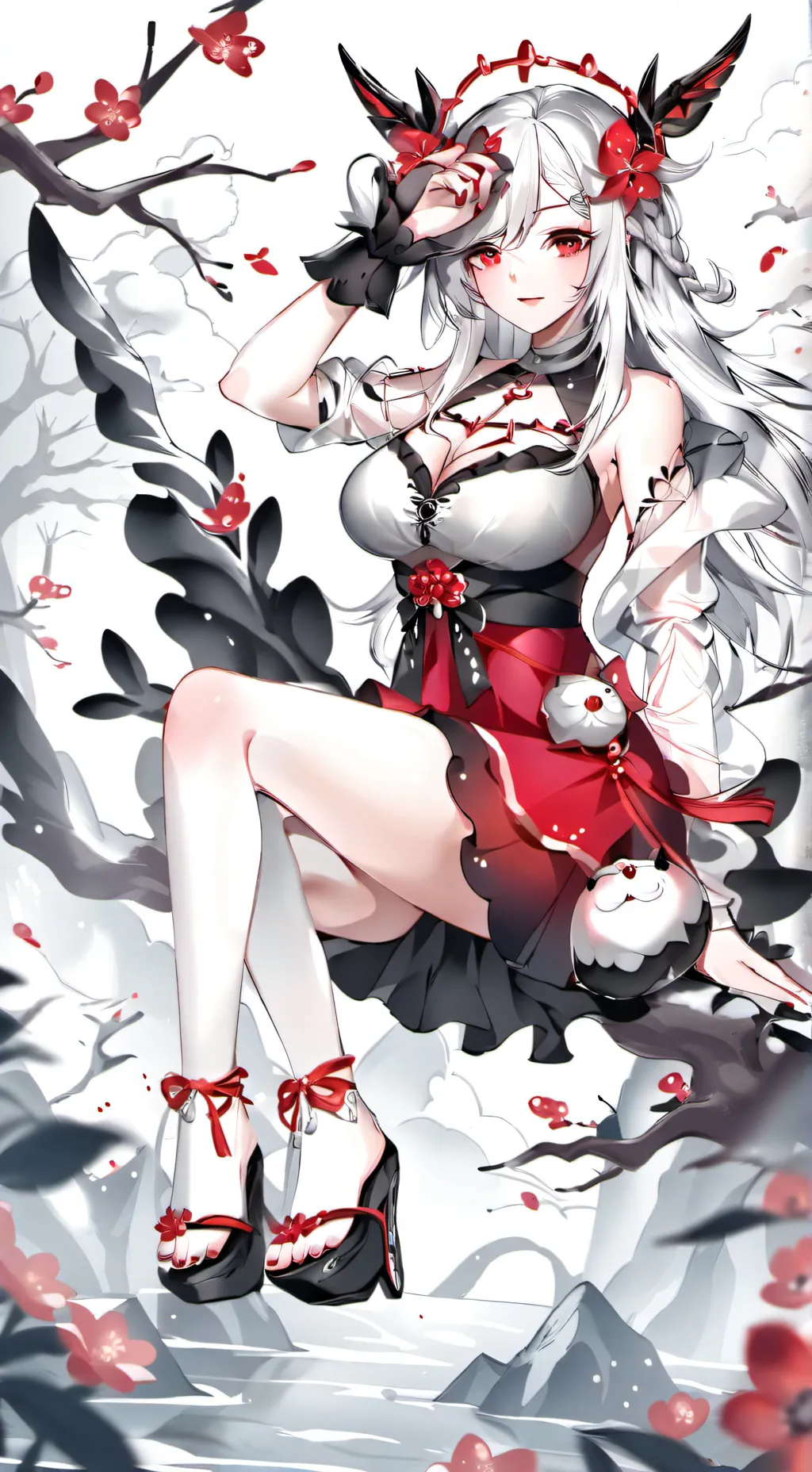 ai character: роза background