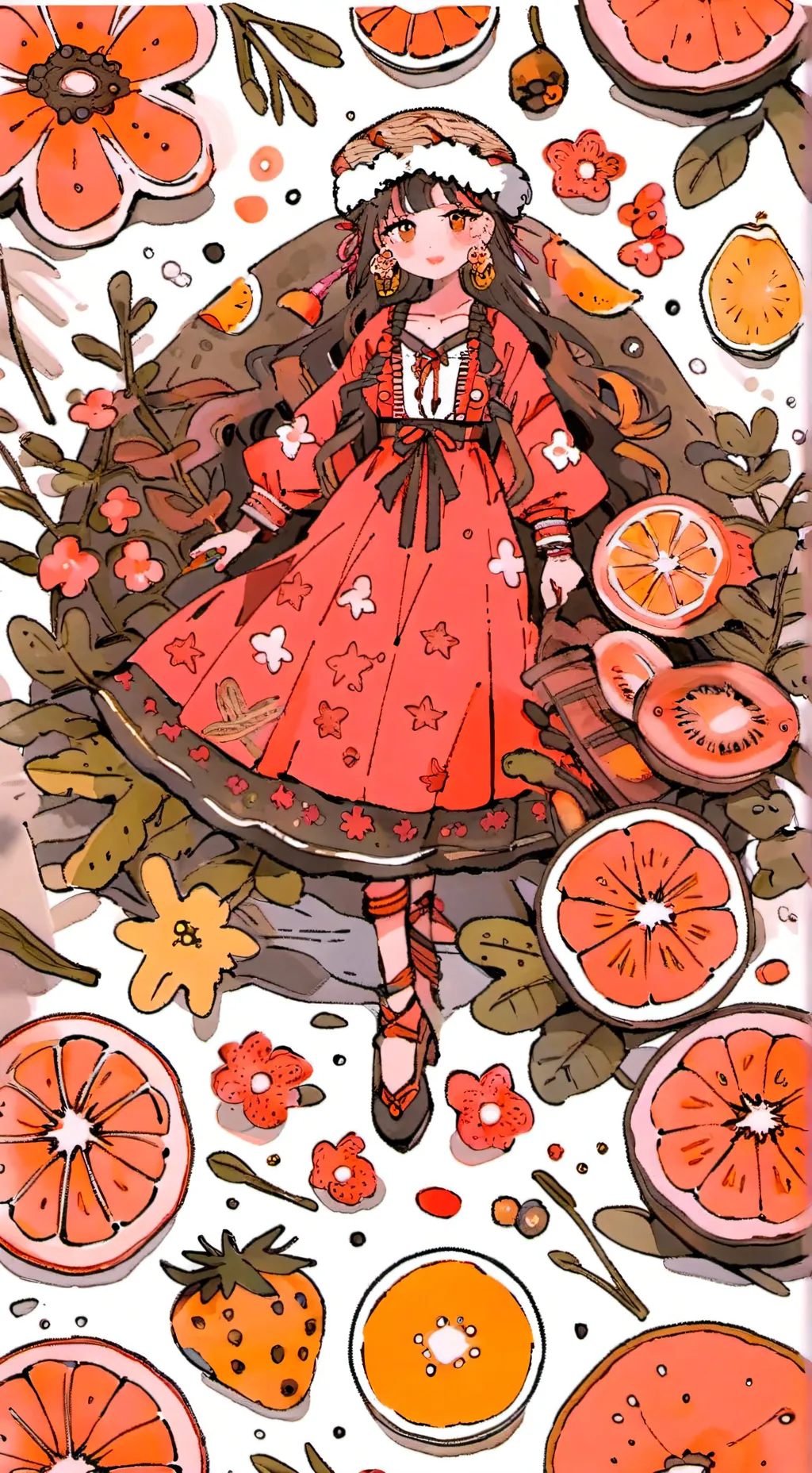 ai character: Dandy word new oc background