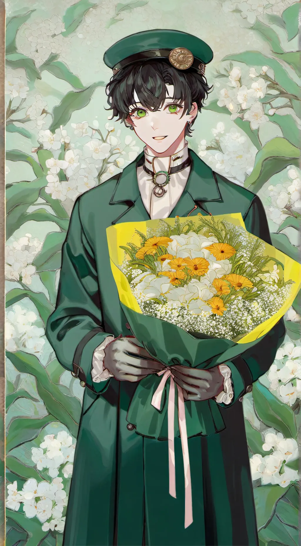 ai character: Zean  background