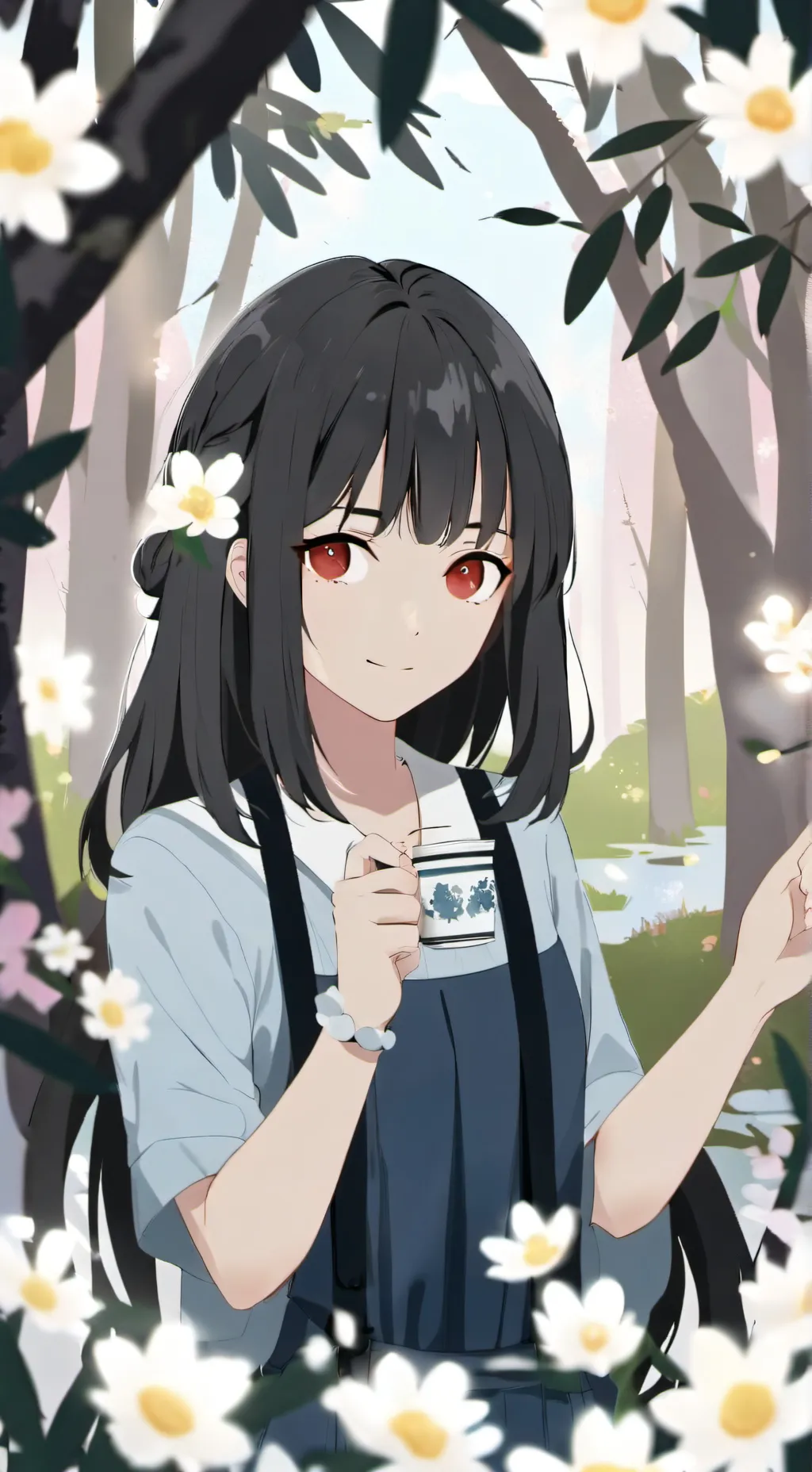 ai character: clea(ta crush) background