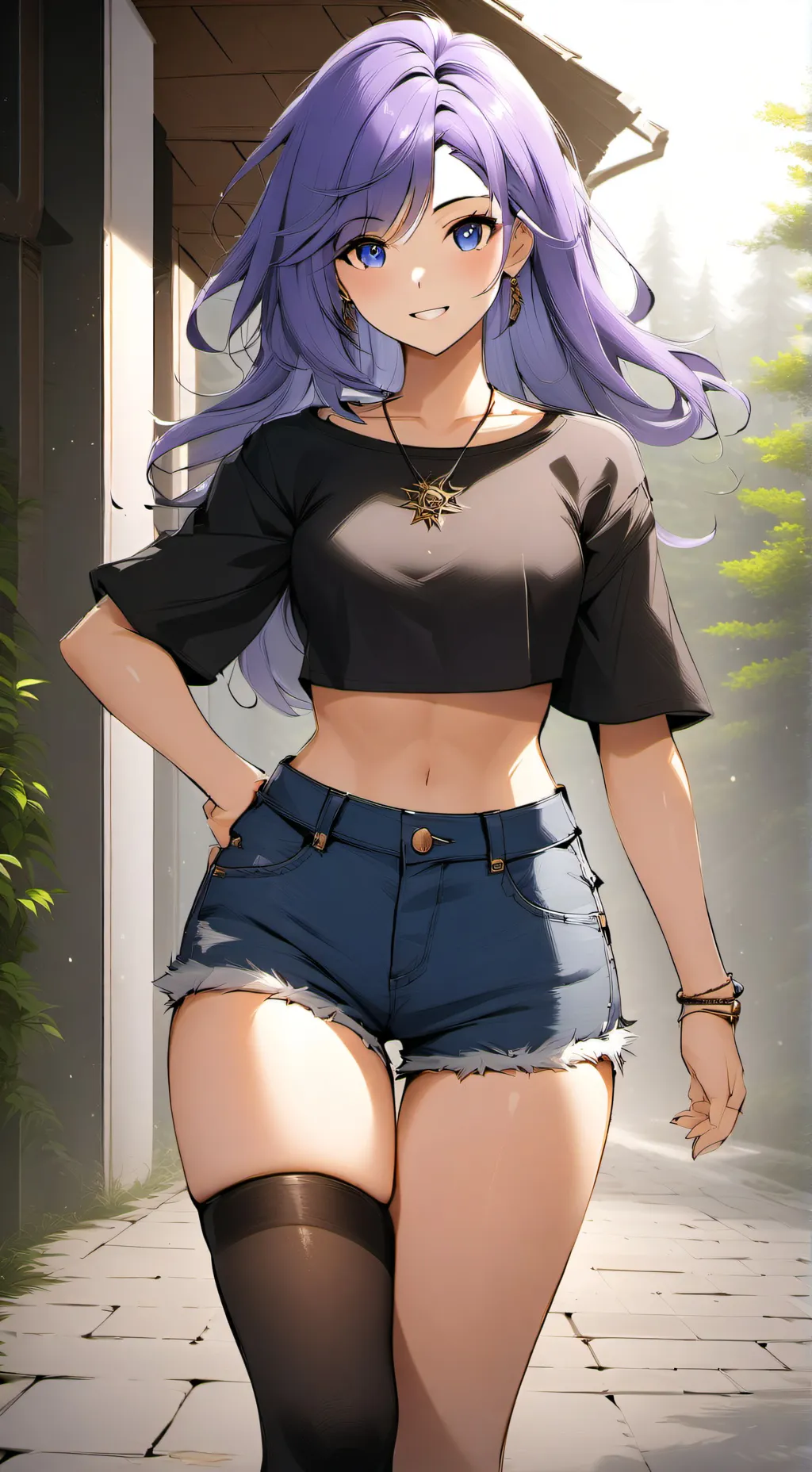 ai character: Zoey background