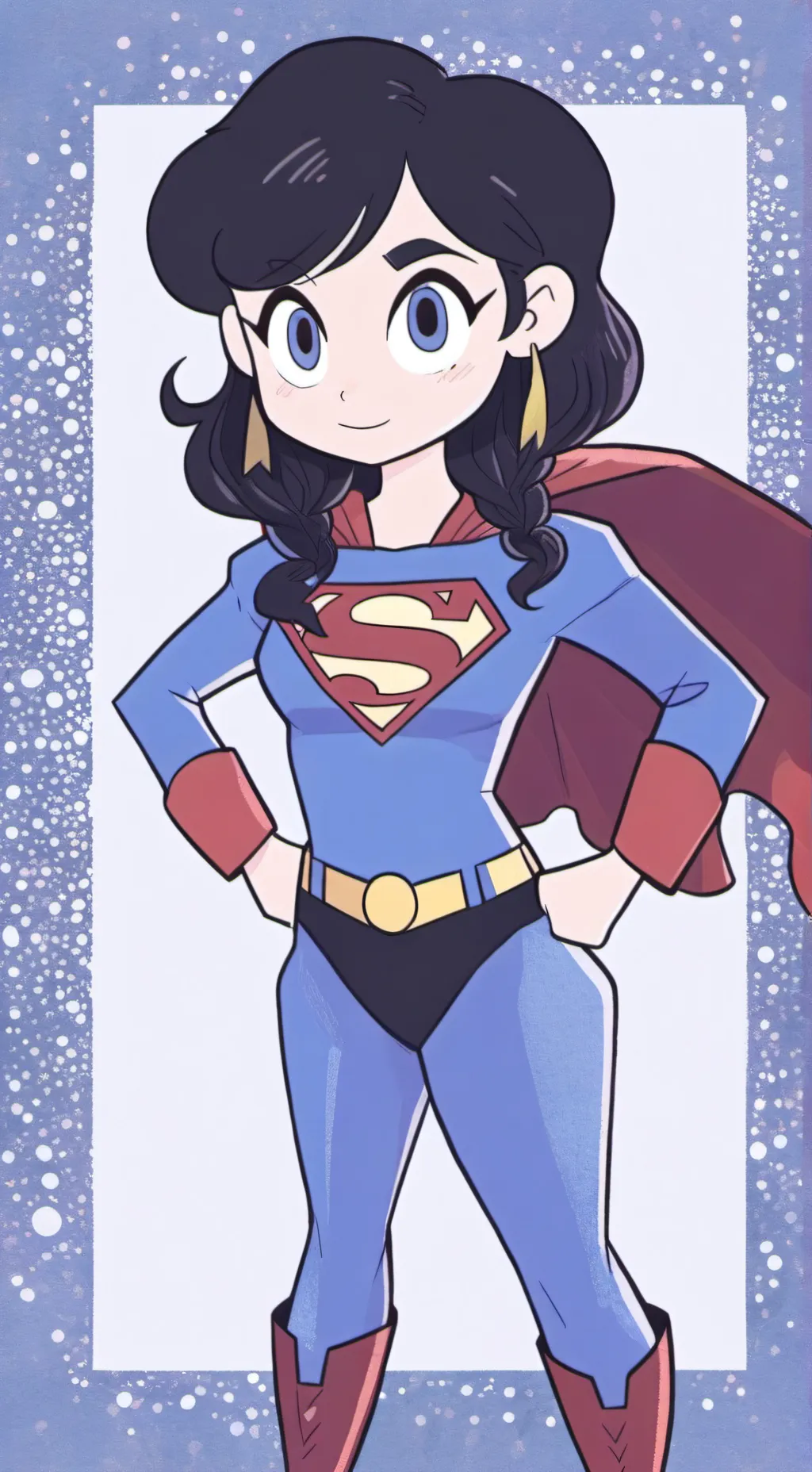 ai character: Superwoman background