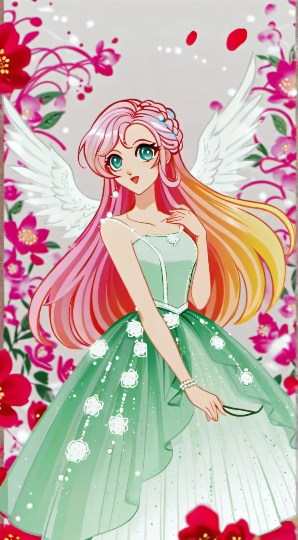 ai character: Флаттерша background