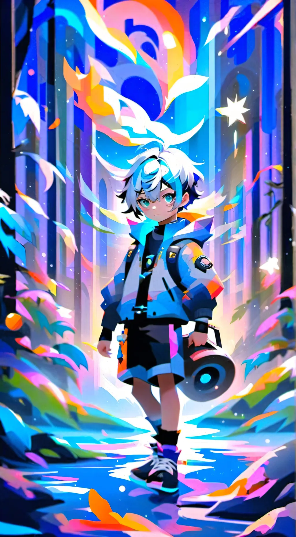 ai character: sizz and tox background