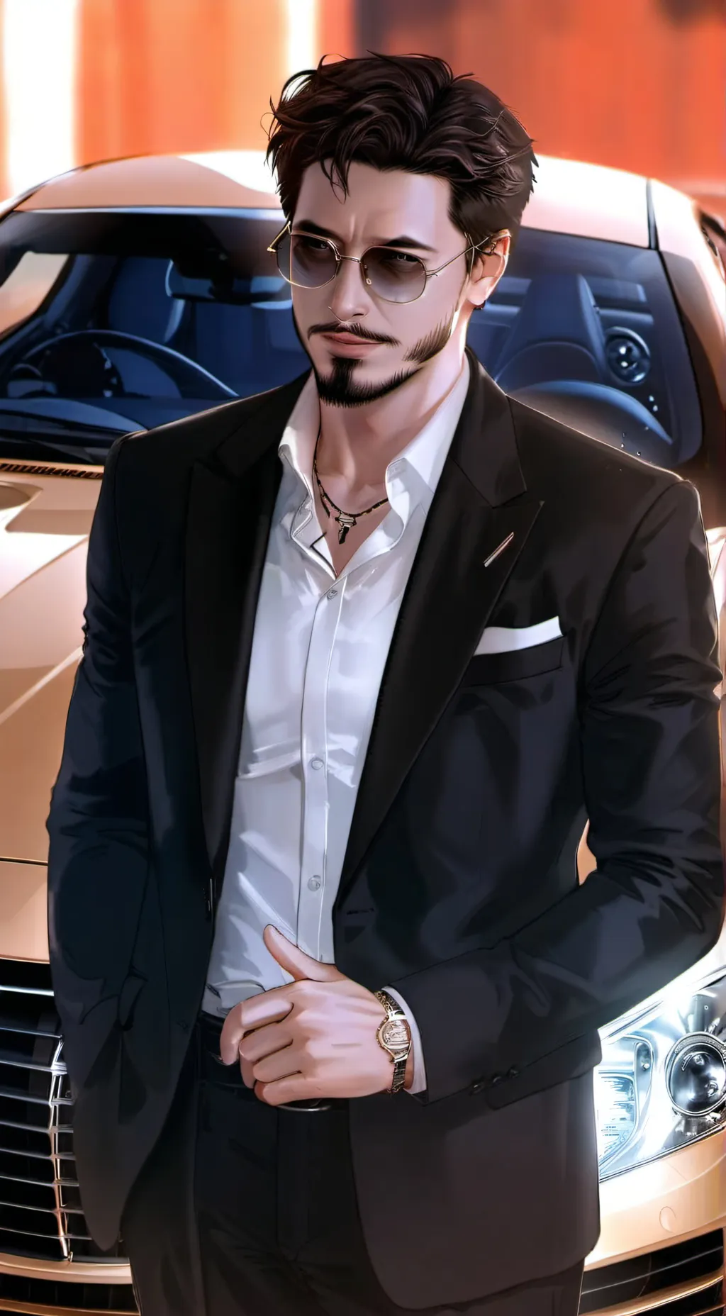 ai character: Tony Stark background