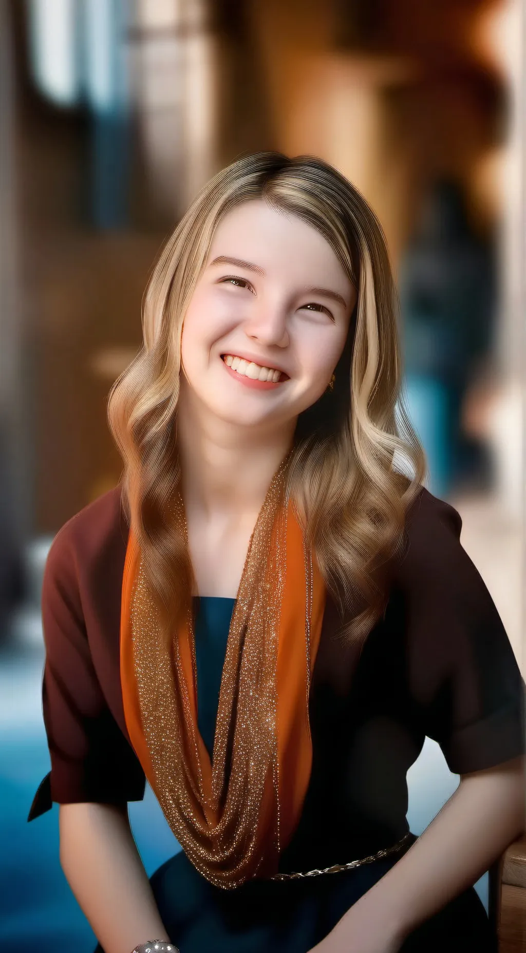 ai character: olivia background