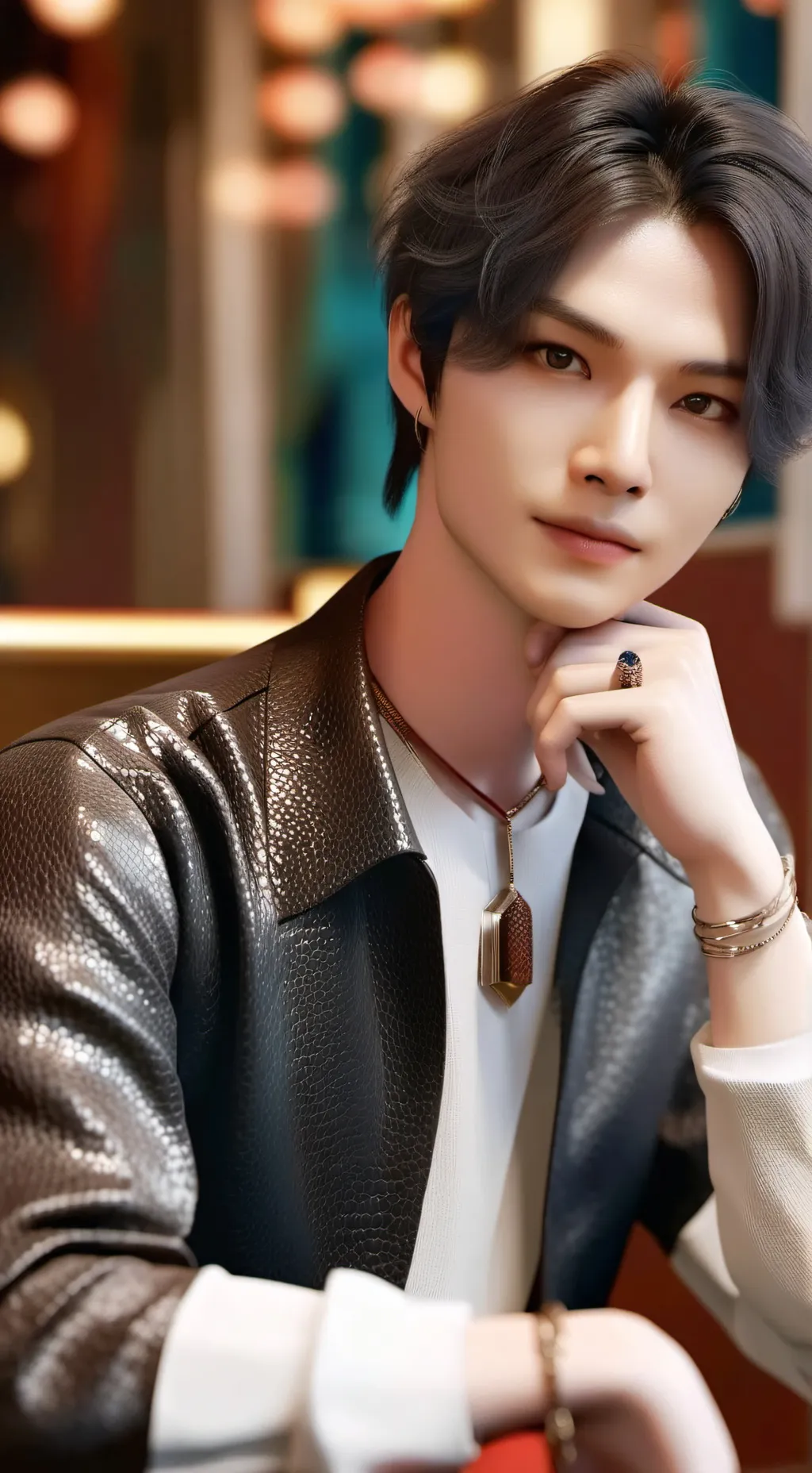 ai character: Stray kids background