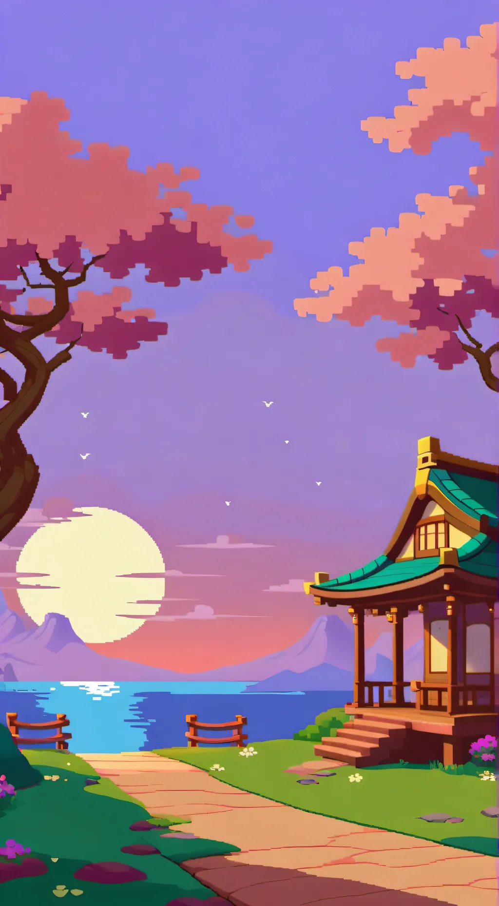 ai character: Tokito - KNY background