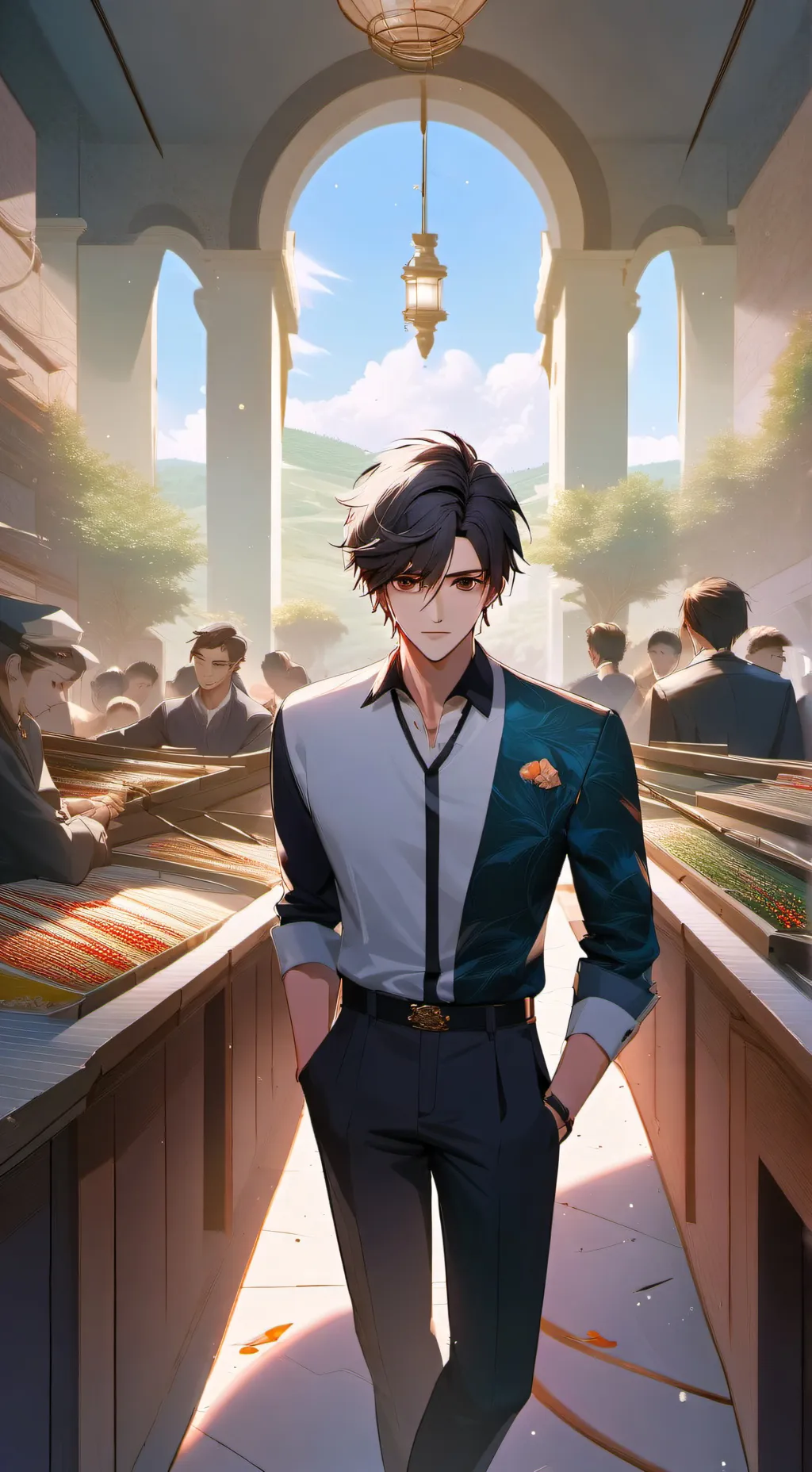 ai character: ~Bruno~ background