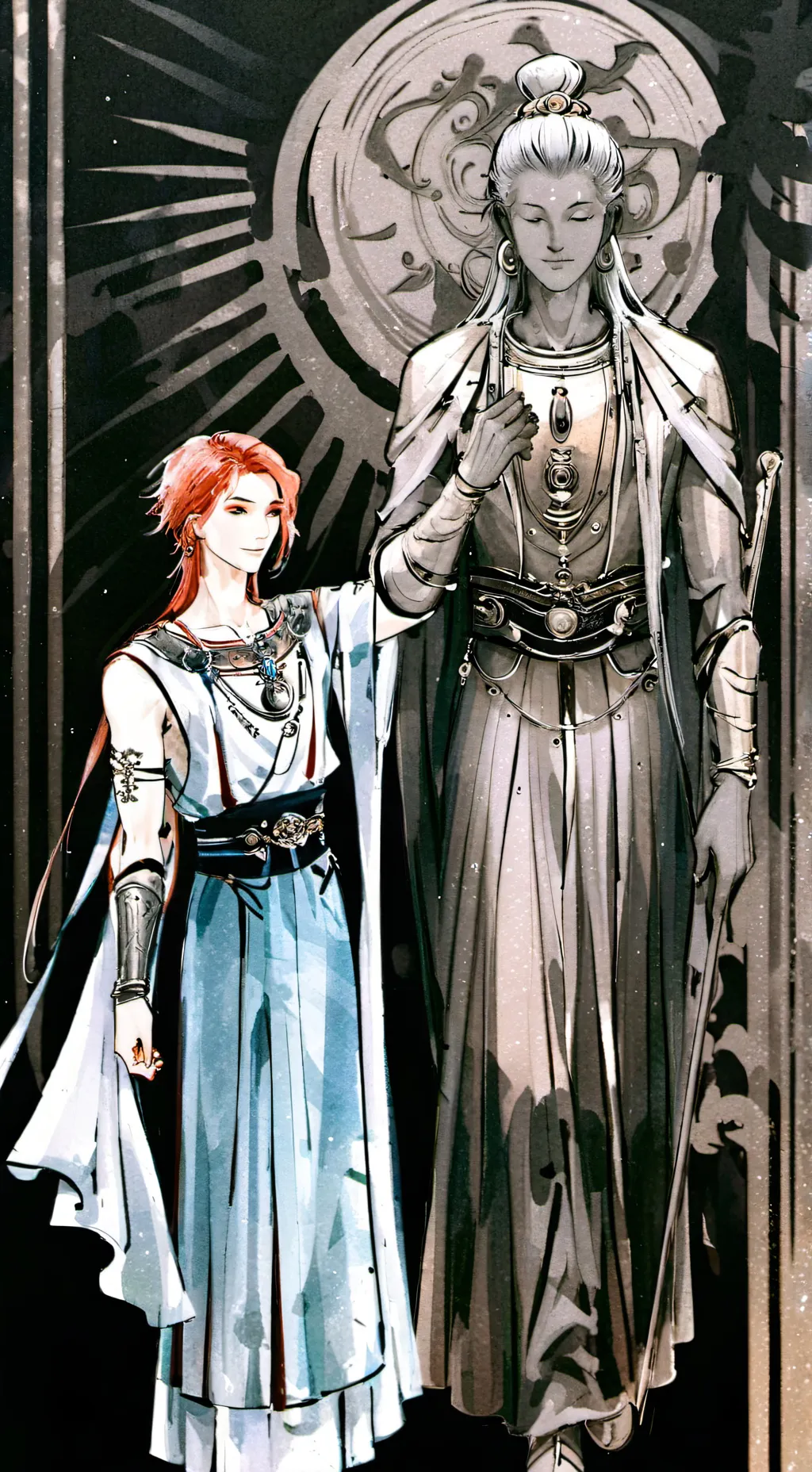 ai character: Queen Macabre background