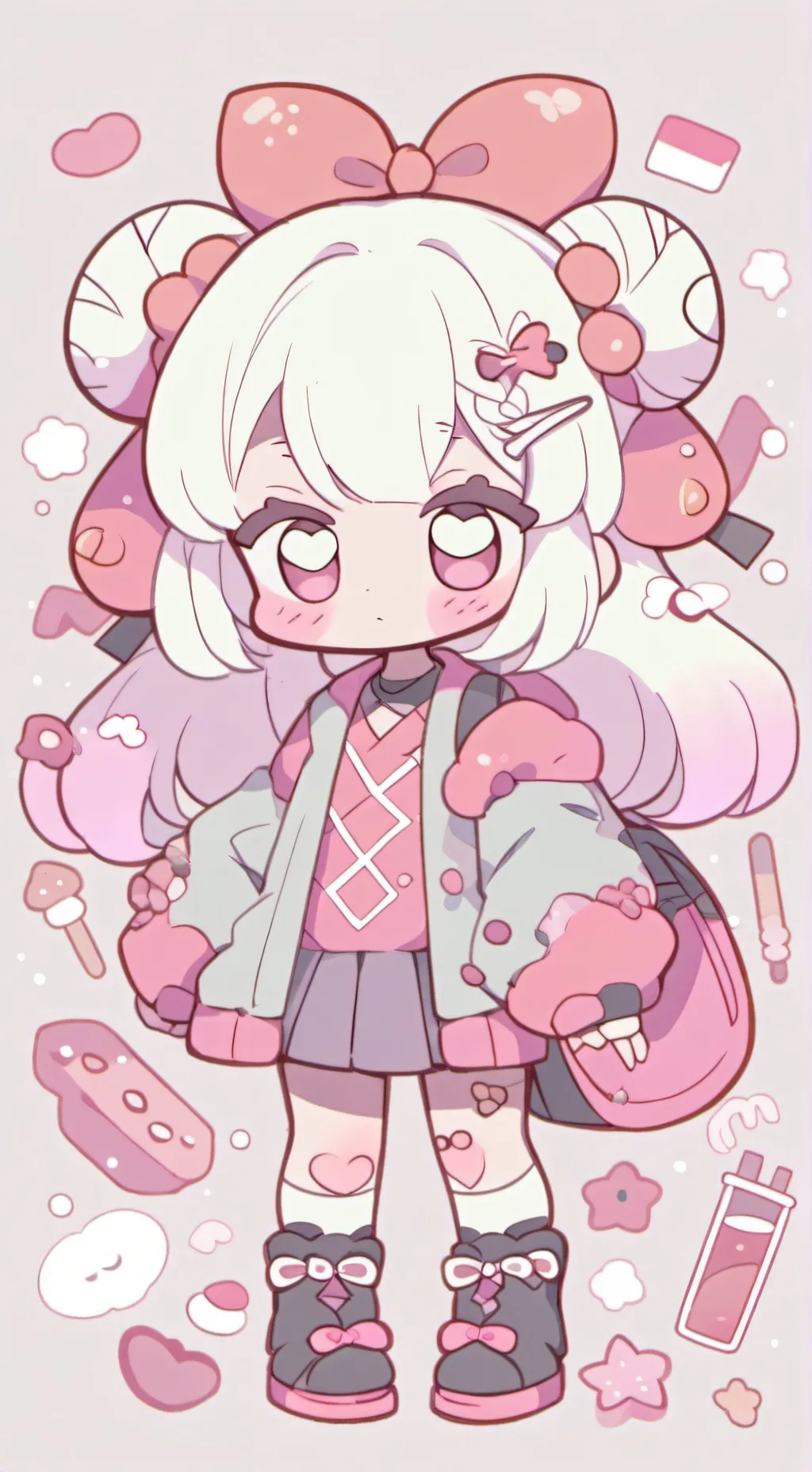 ai character: shrimpi background