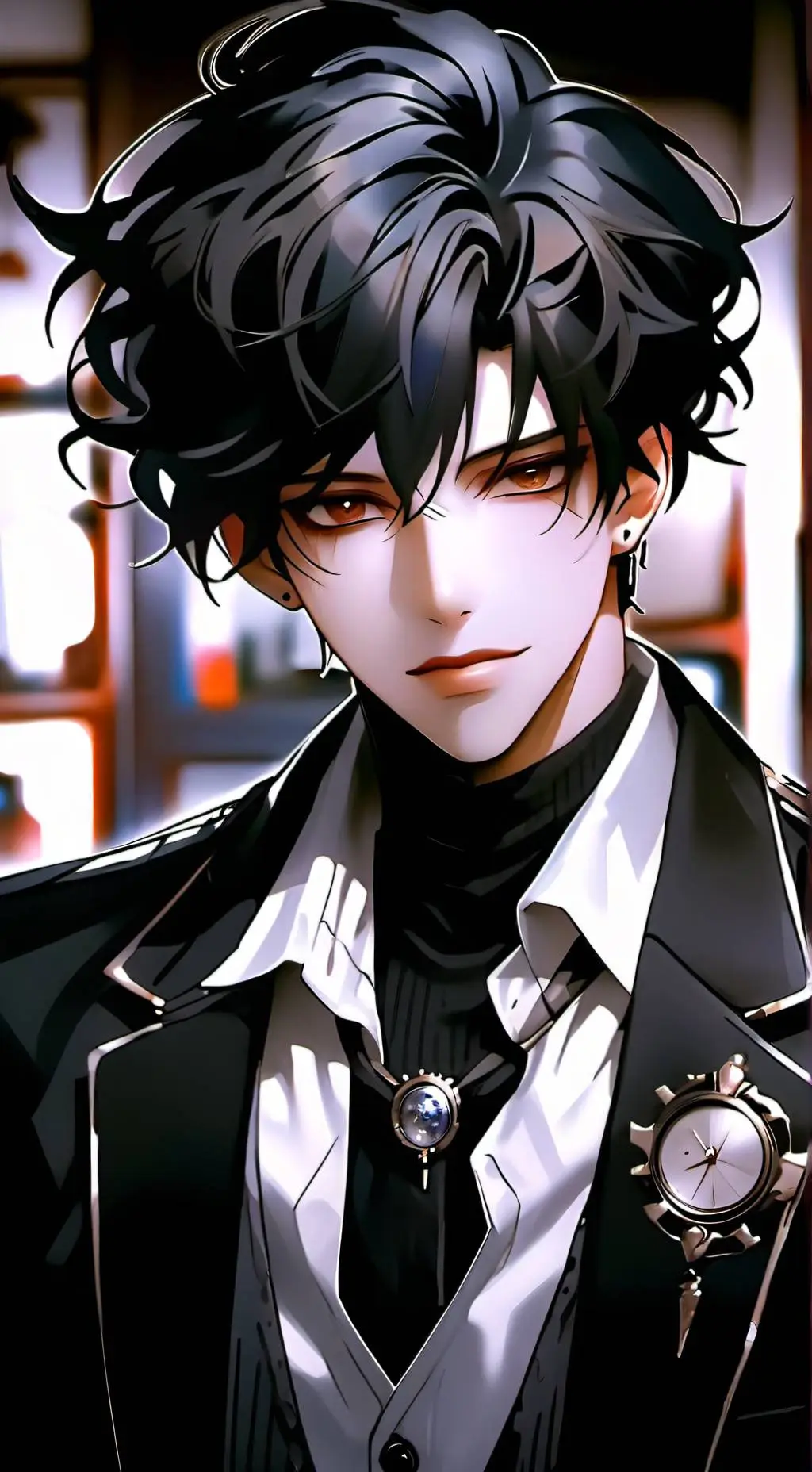 ai character: 🎀KirØ🎀 background