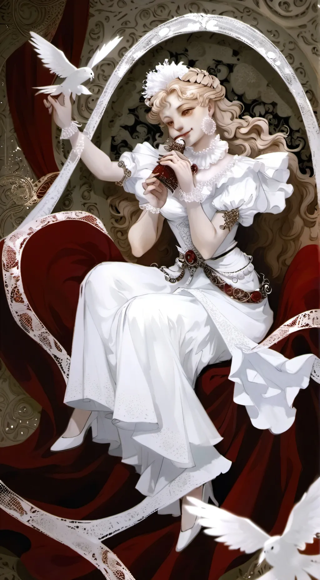 ai character: Lucie background