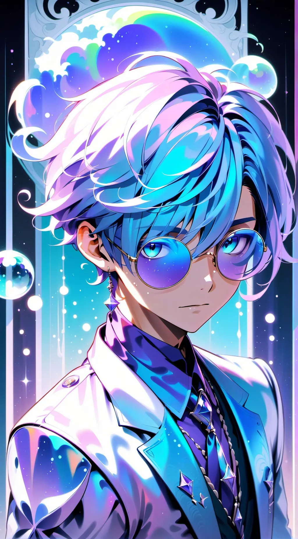 ai character: Bobette x dandy background