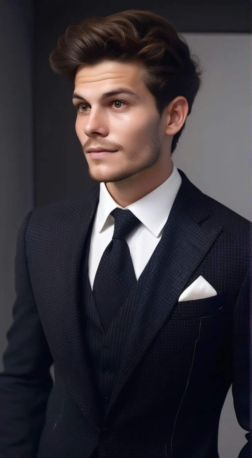 ai character:  Ares cayden  background