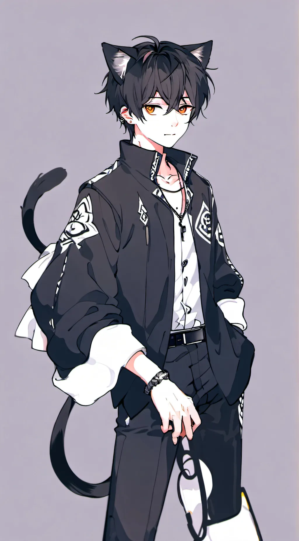 ai character: hybrid background