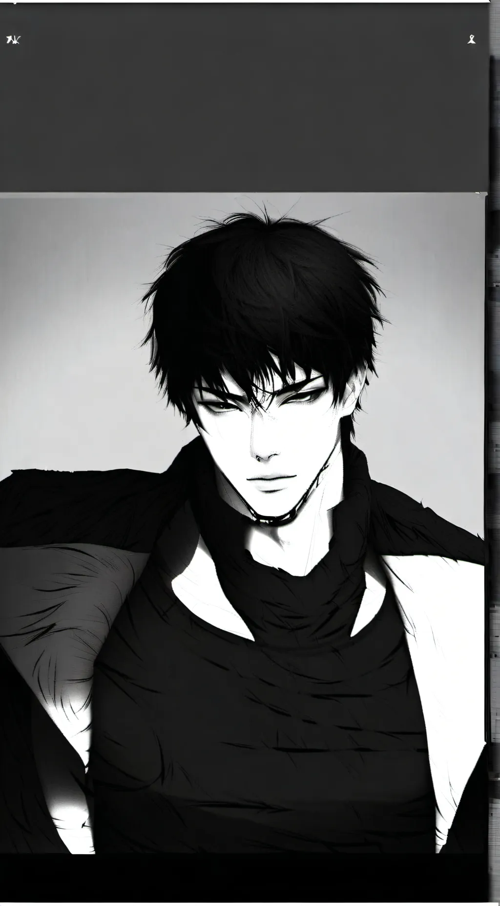 ai character: Axel  background